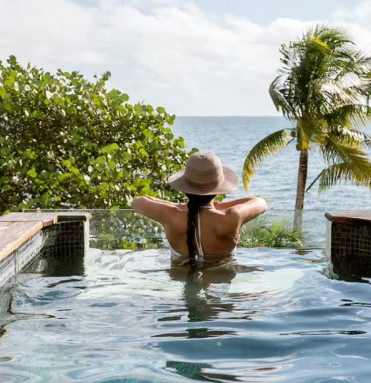 One Bedroom Beachfront Villa at Itz'ana Resort, accommodation for the Belize therapist CE retreat