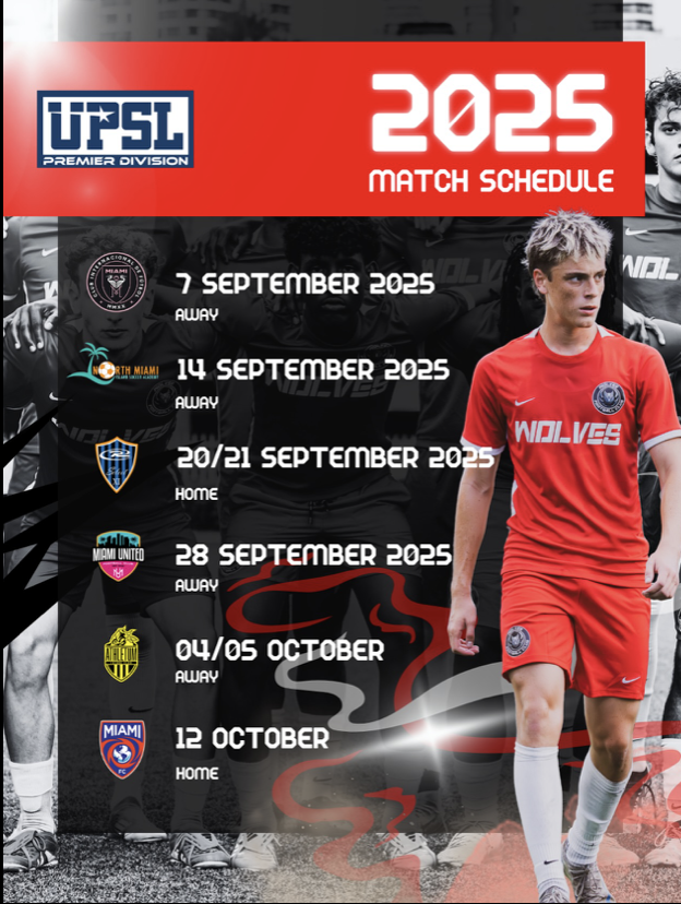 2023 USL Premier Division match schedule with game dates and venues.