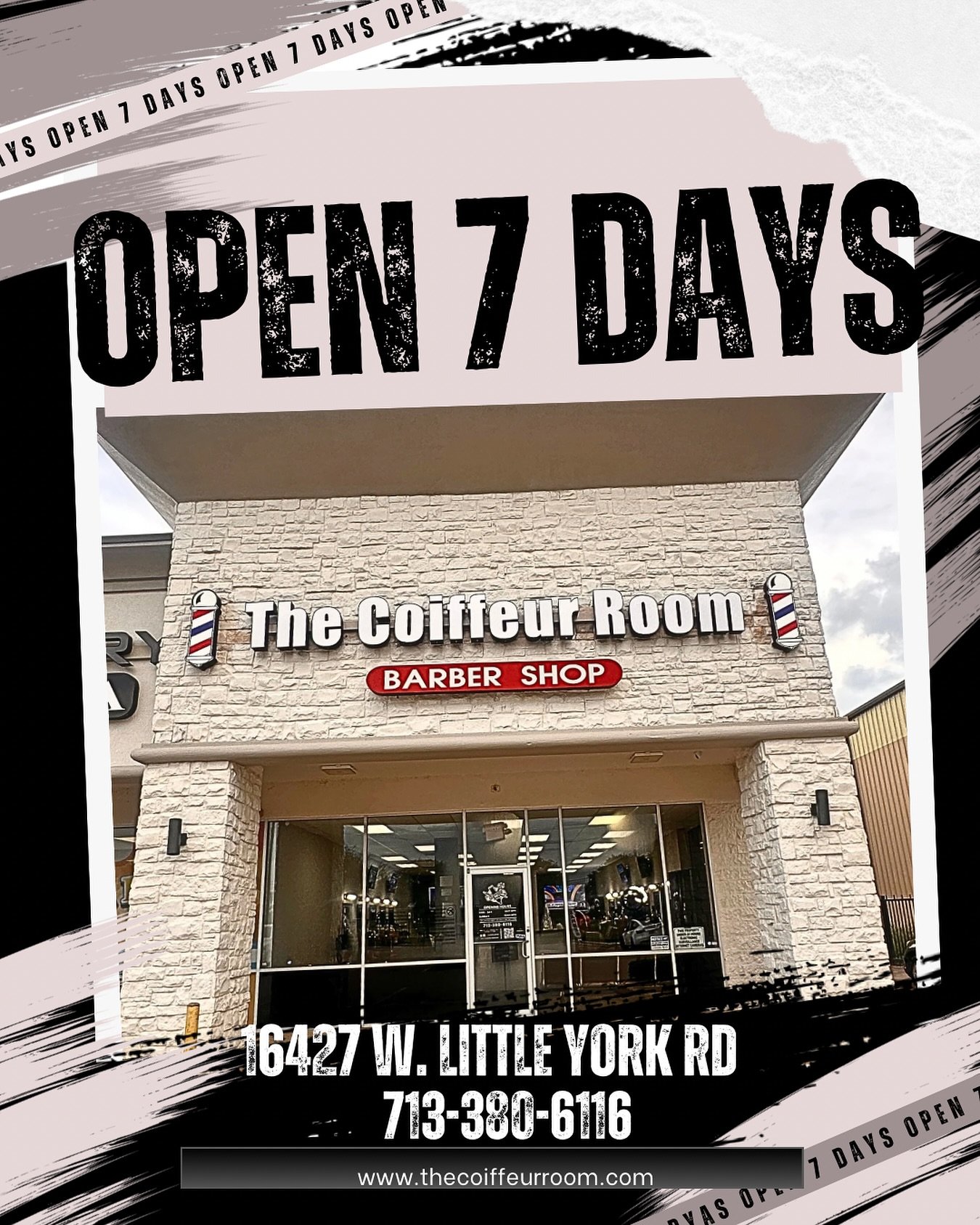 Sunday Service, Every Week! ✂️✨
The Coiffeur Room is open on Sundays! Whether you’re prepping for the week, getting ready for an event, or just need that fresh cut, we’ve got you. Walk-ins welcome or book ahead to lock in your spot.
📍 Ho