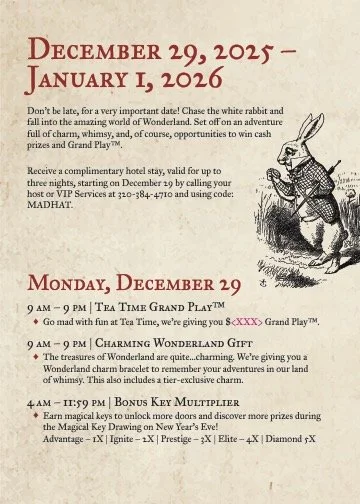 Page 1 of the invitation. fun, descriptive, and engaging. 