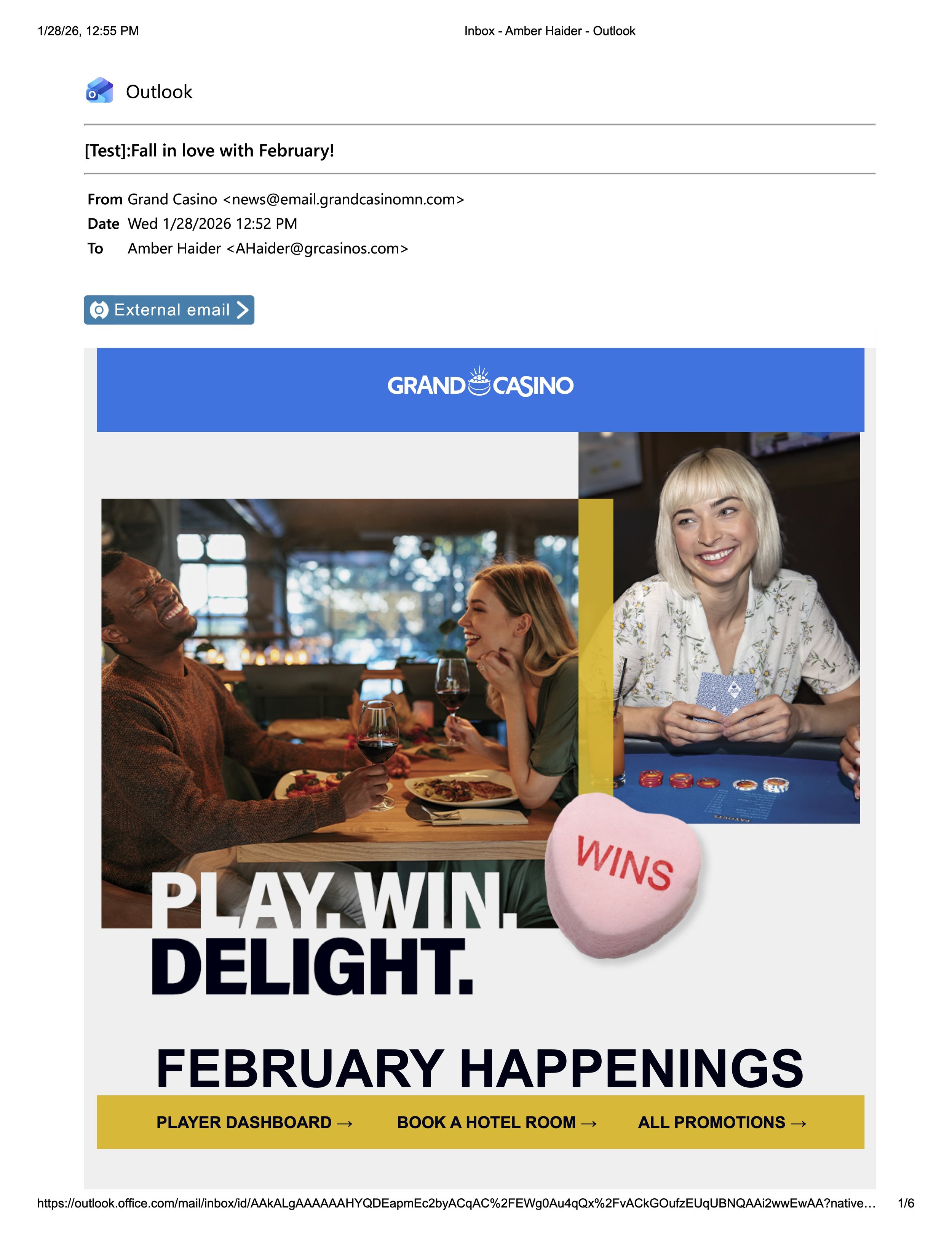 February 2026 Happenings Email - part 1