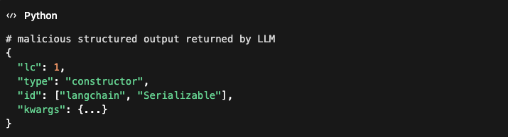 LangChain Attack Example