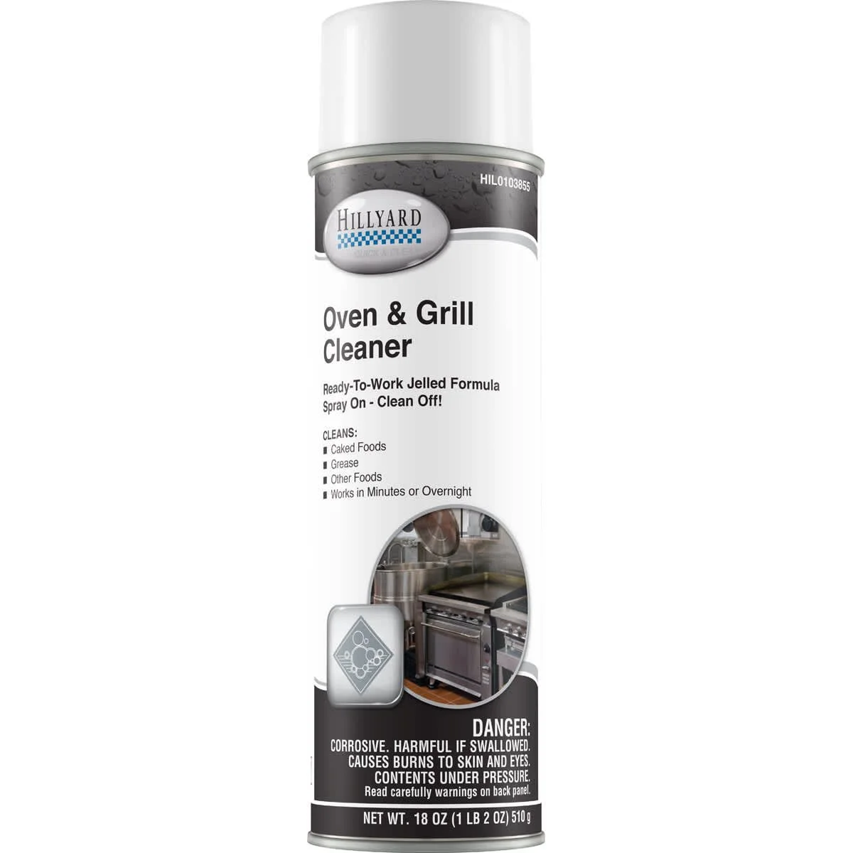 Hillyard Quick and Clean Oven & Grill Cleaner