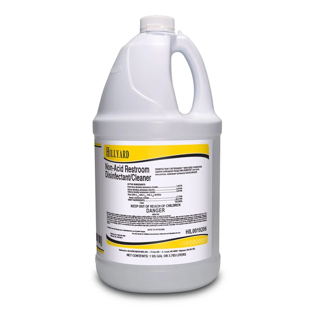 Hillyard Non-Acid Restroom Disinfectant Cleaner