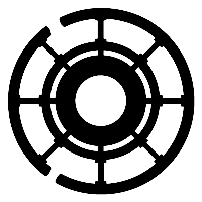 The circular DarkSpace logo.