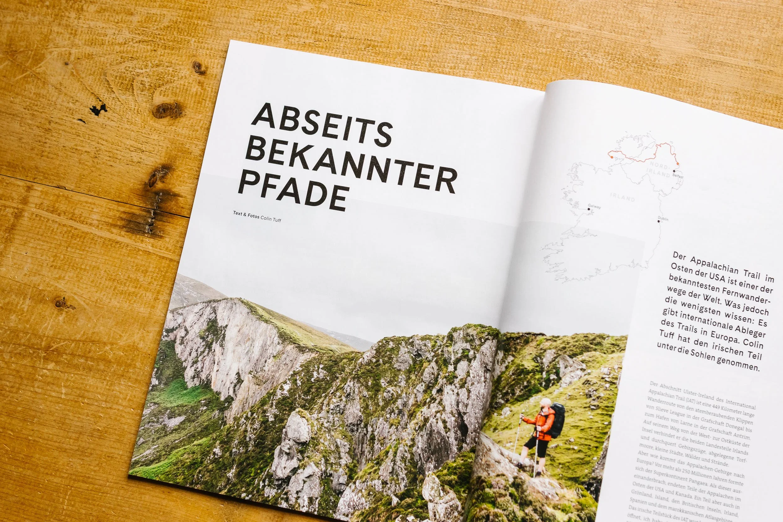 International Appalachian Trail (IAT) Ulster-Ireland for Transa 4-Seasons Magazine