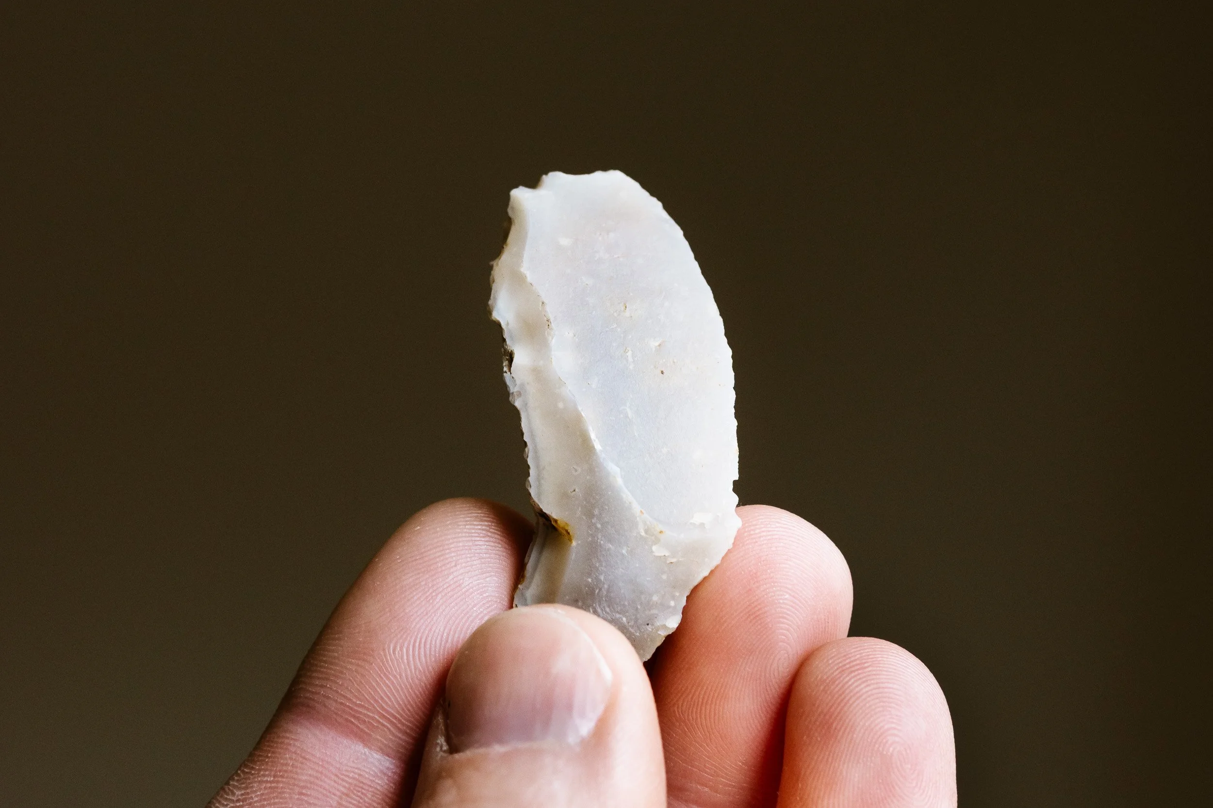 Neolithic Flint Retouched Flake Find