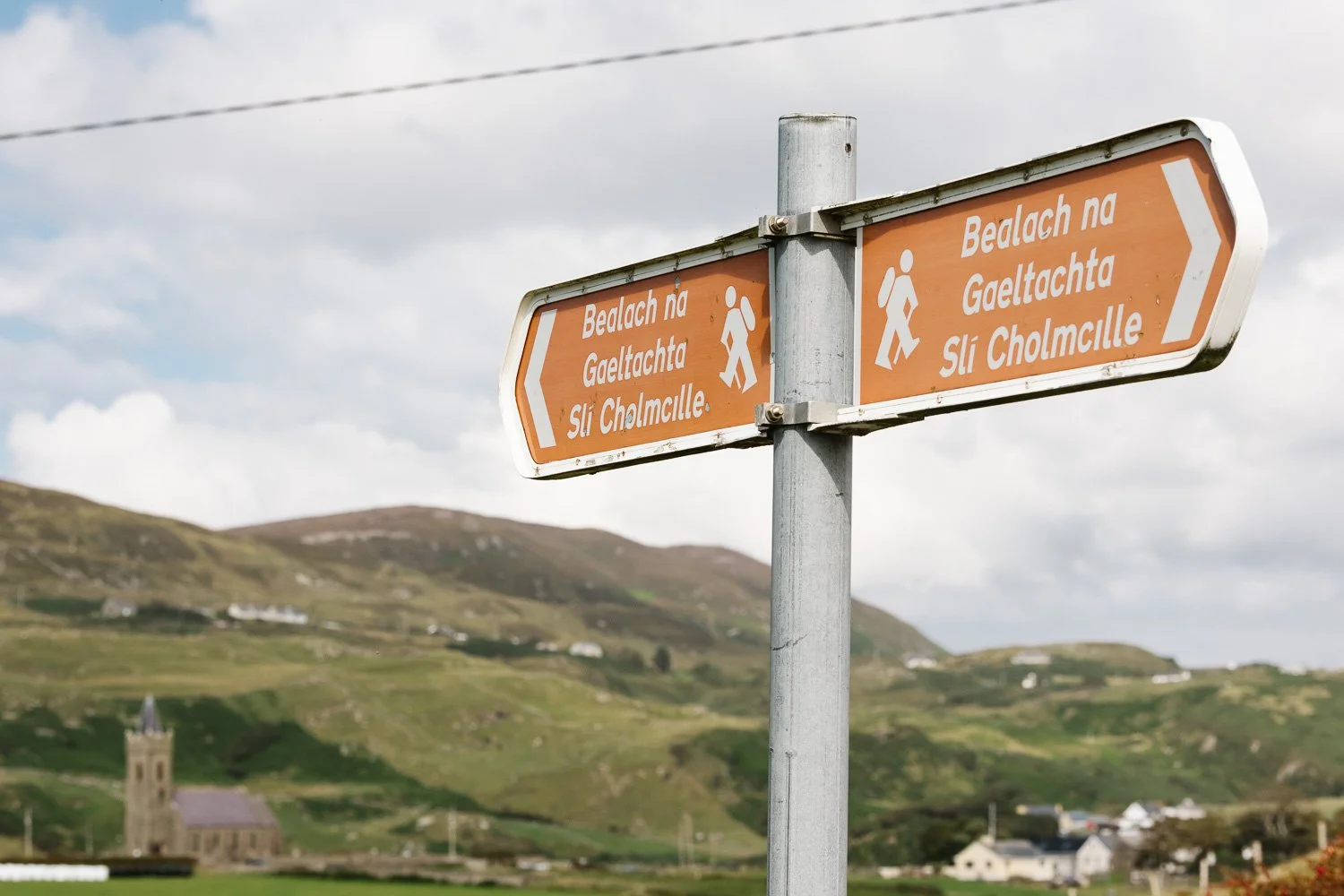  Signage in Glencolmcille 