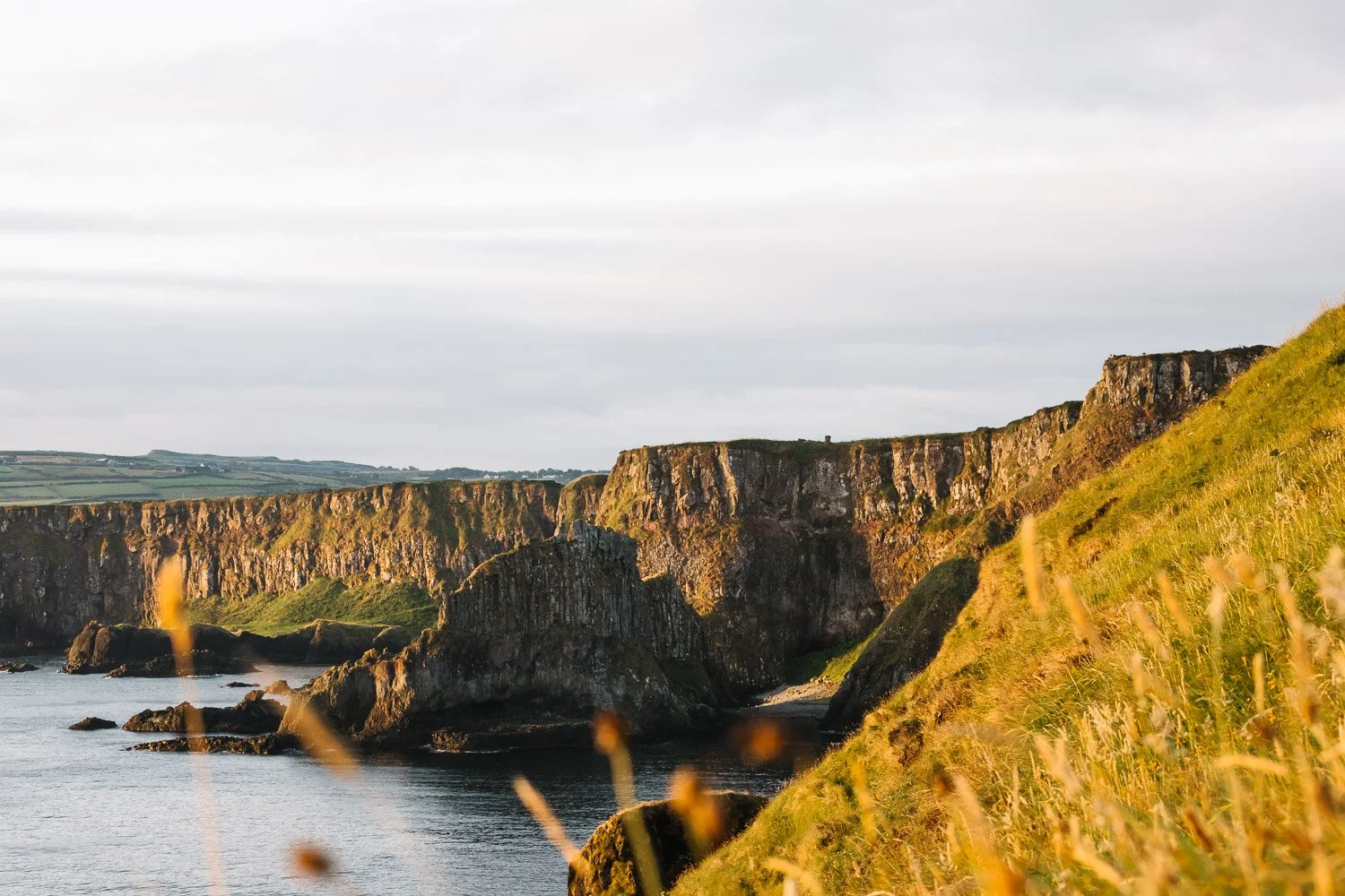 Port Moon Causeway Coast at sunrise