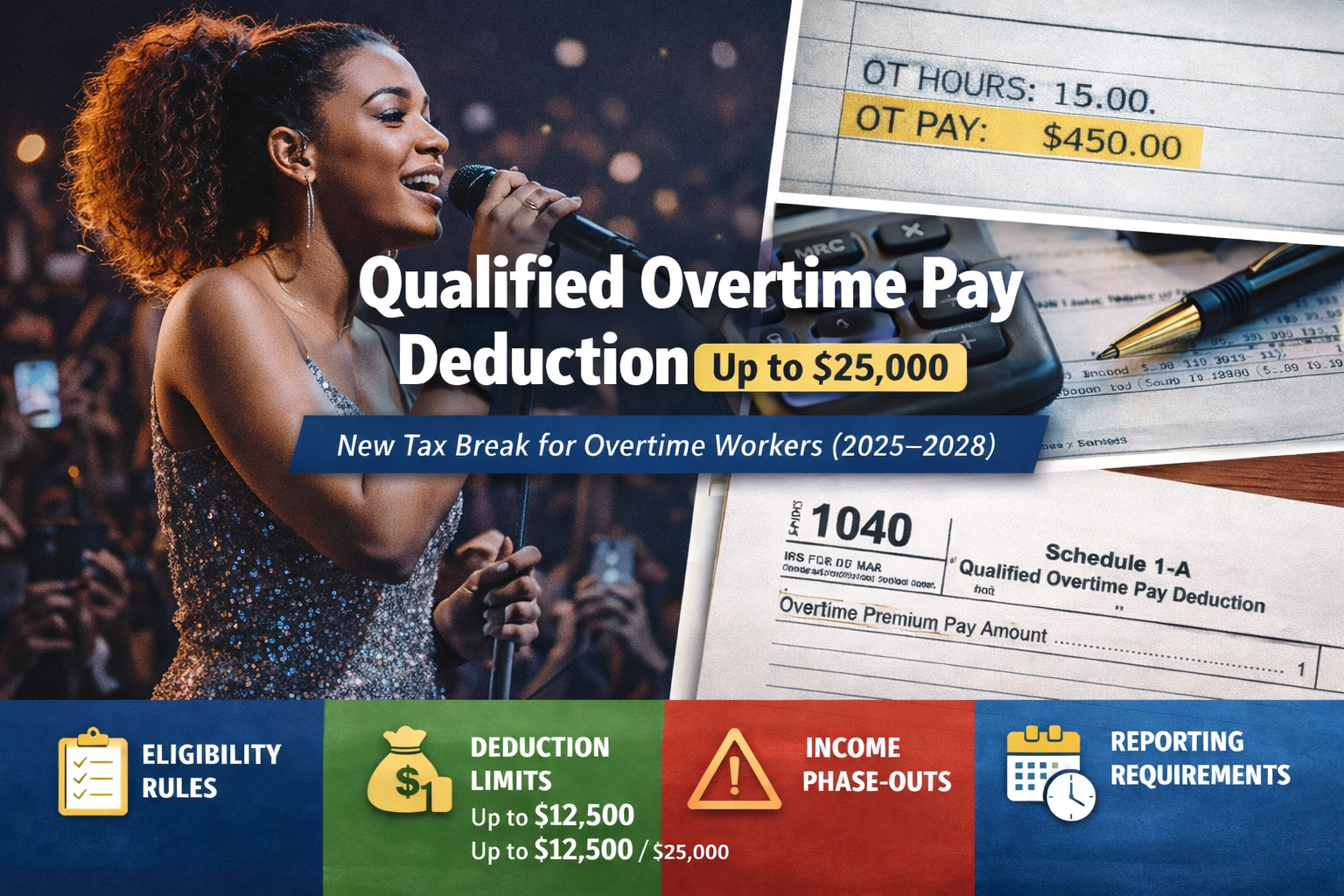Deduct up to $25k in overtime pay