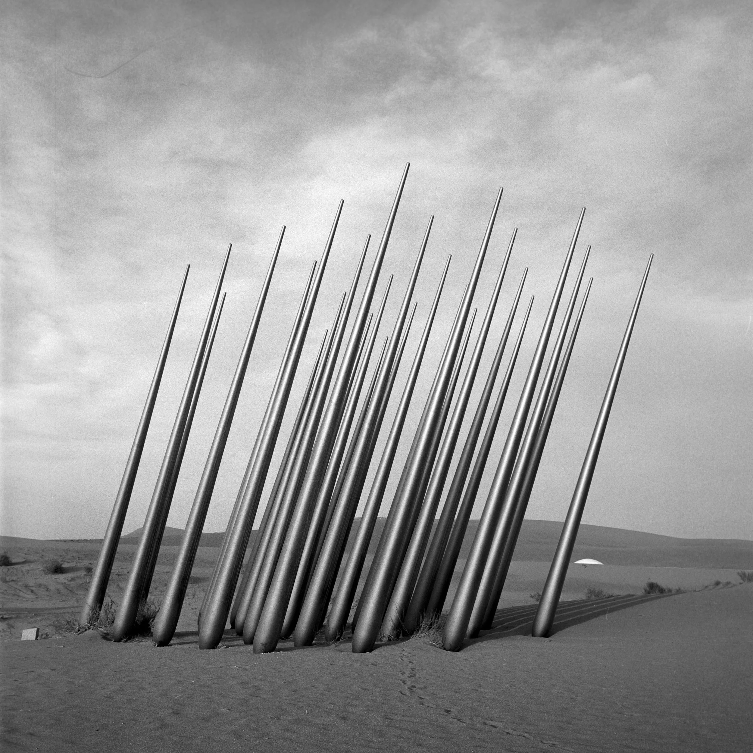 Desert Sculpture Camp, Minqin, Gansu, China, 2026
