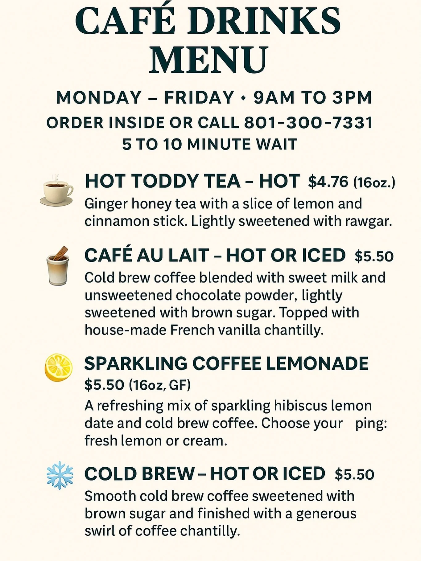 Locally Sourced. Fresh. Clean. Delicious. 😋 #coldbrewcoffee #localcoffee #sogood #coffeeshop