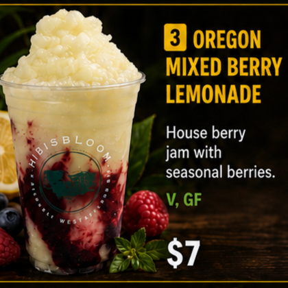 Oregon Mixed Berry Lemonade