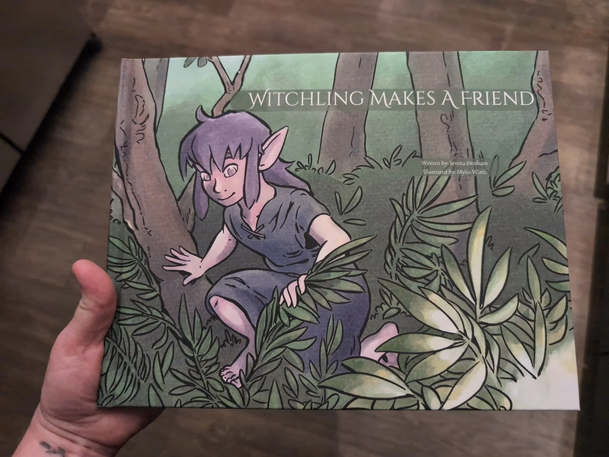 "Witchling Makes a Friend" Children's Book