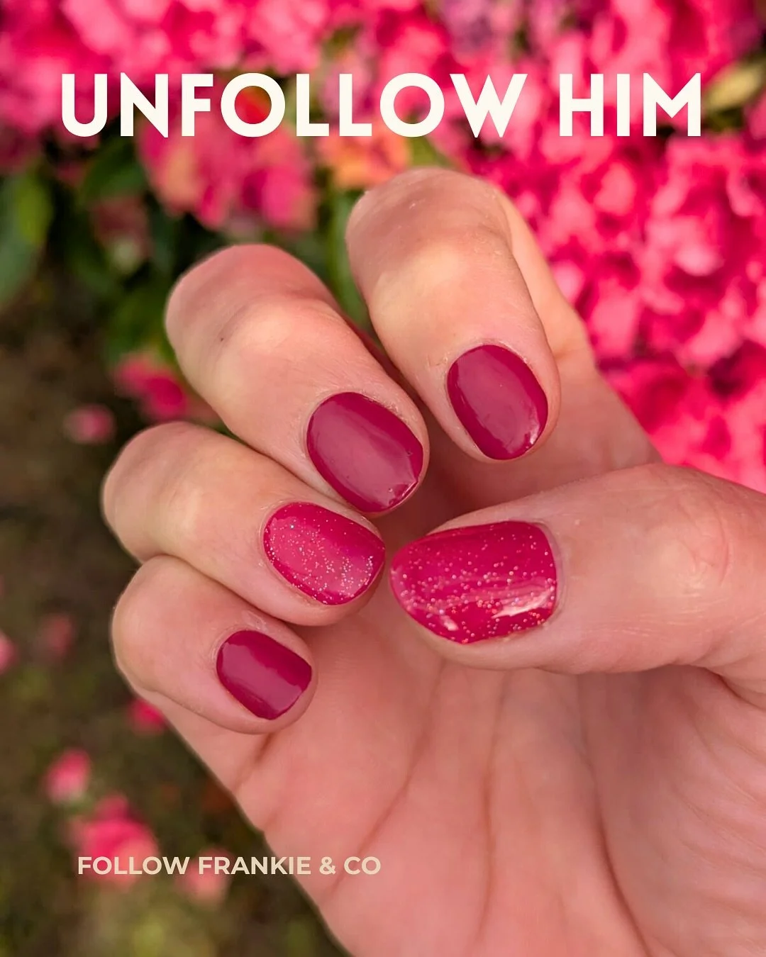 He&rsquo;s temporary.
Your manicure doesn&rsquo;t have to be.
Semi-cured gel nail wraps that are here for a good time and a long time.

Link in bio to upgrade your standards 😘
#FrankieNails #PerthSmallBiz