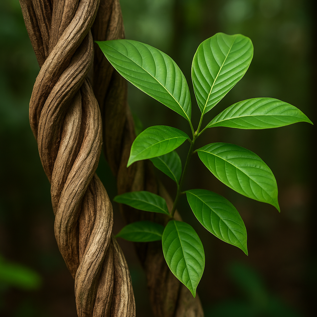 AYAHUASCA plat growing naturally