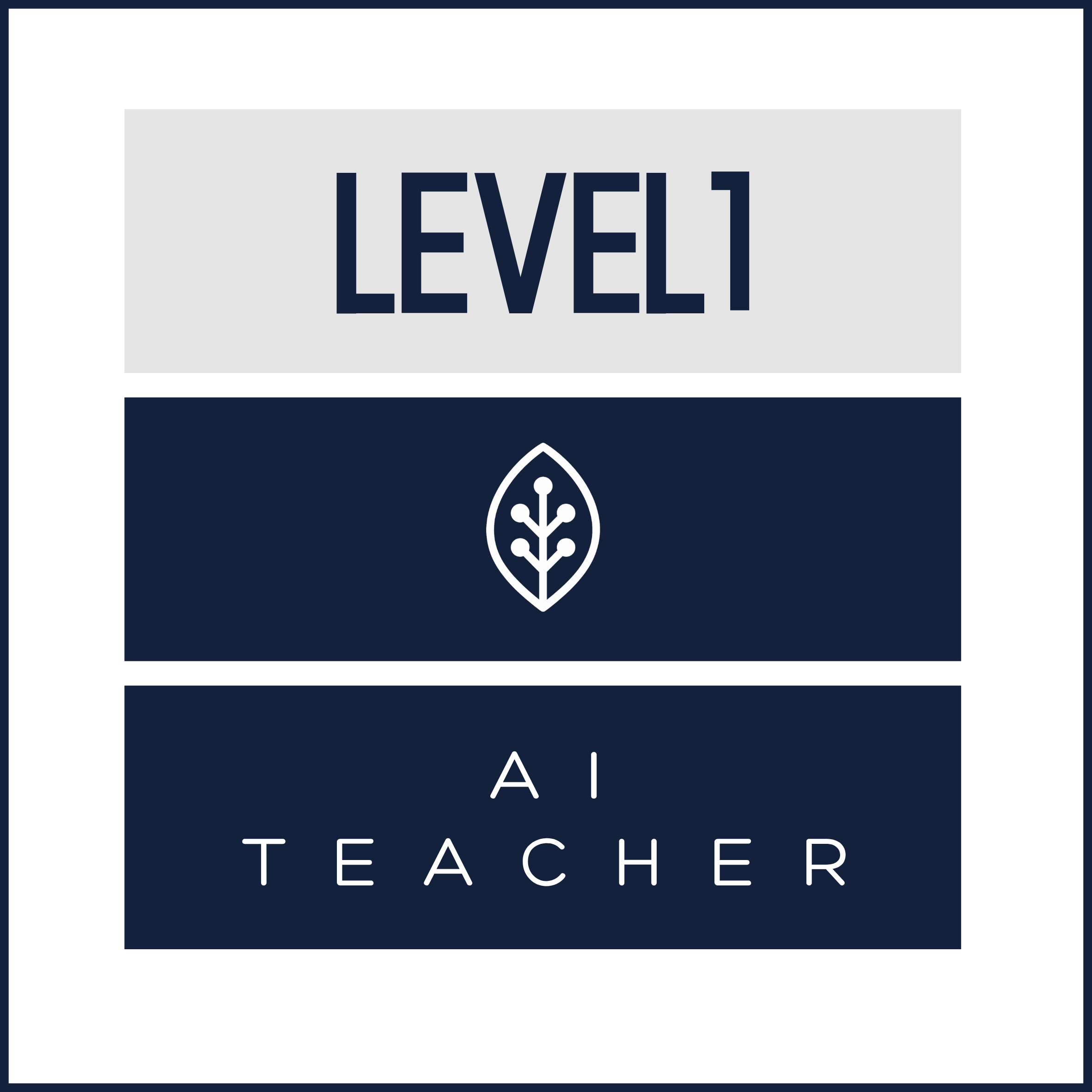 Level 1: AI Teacher