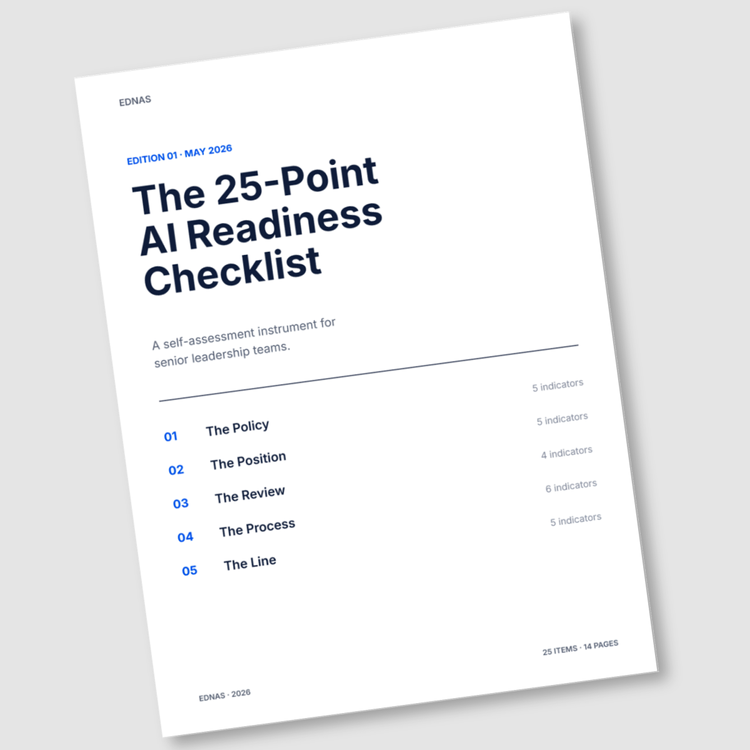 The AI Readiness Checklist — Edition 01