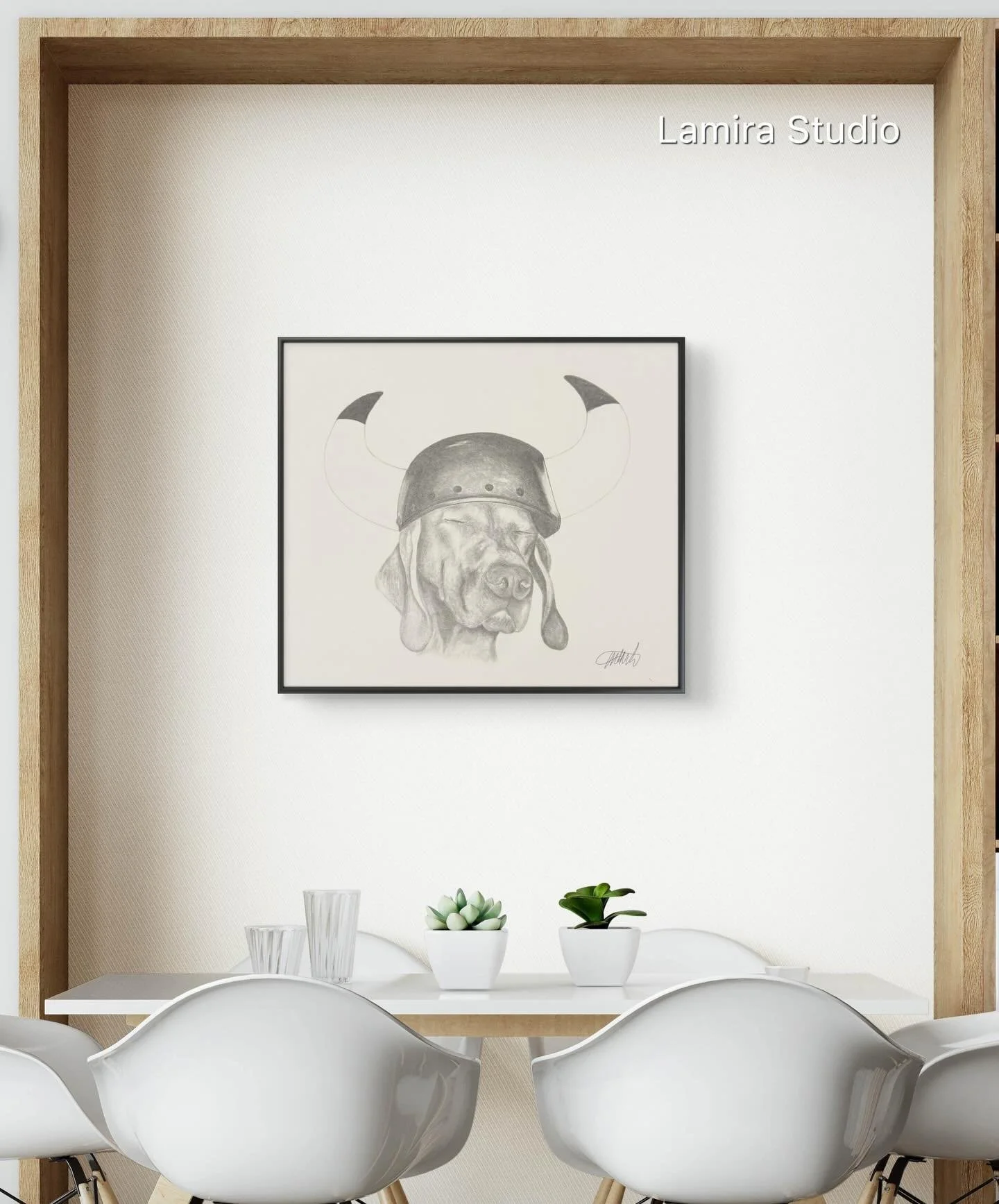 &lsquo;Viking Vizsla&rsquo;

✨Limited Edition✨
The second new addition is another four legged friend, a bit of a different one but a fun one nonetheless. 

She is now available on the website so get those orders in before 15th December for Christmas 