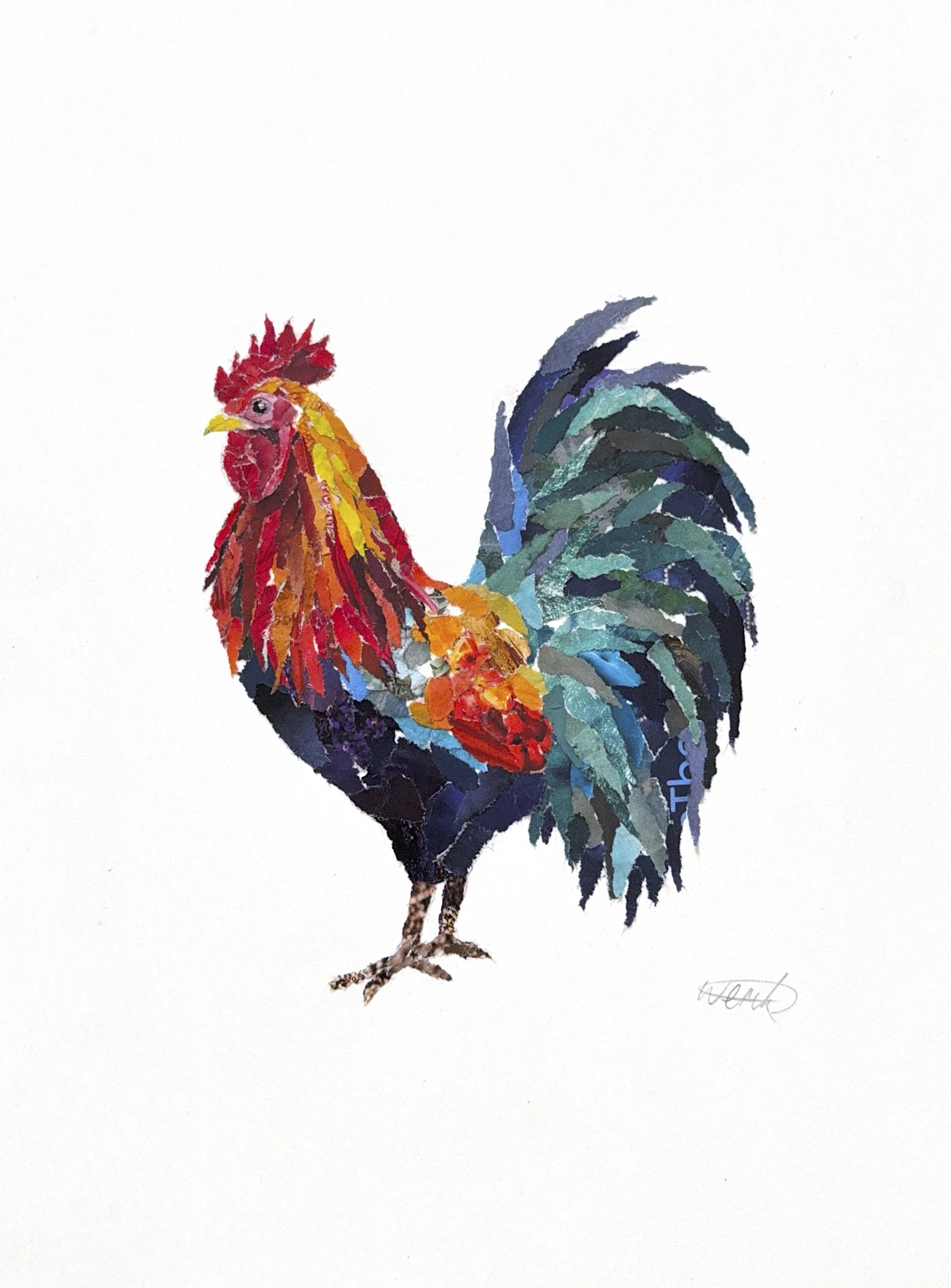 Cockerel Print