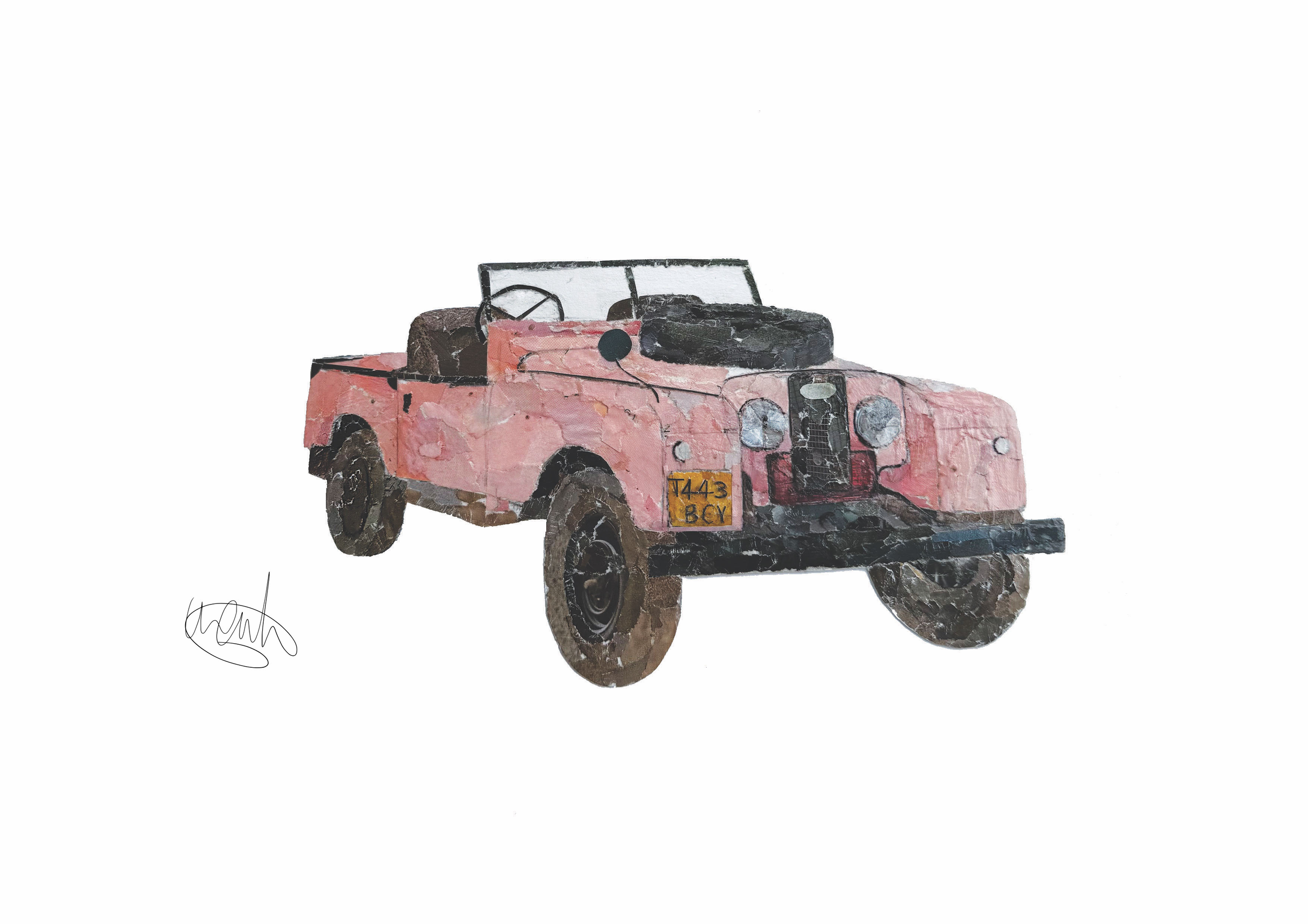 Pinky the Landy Print
