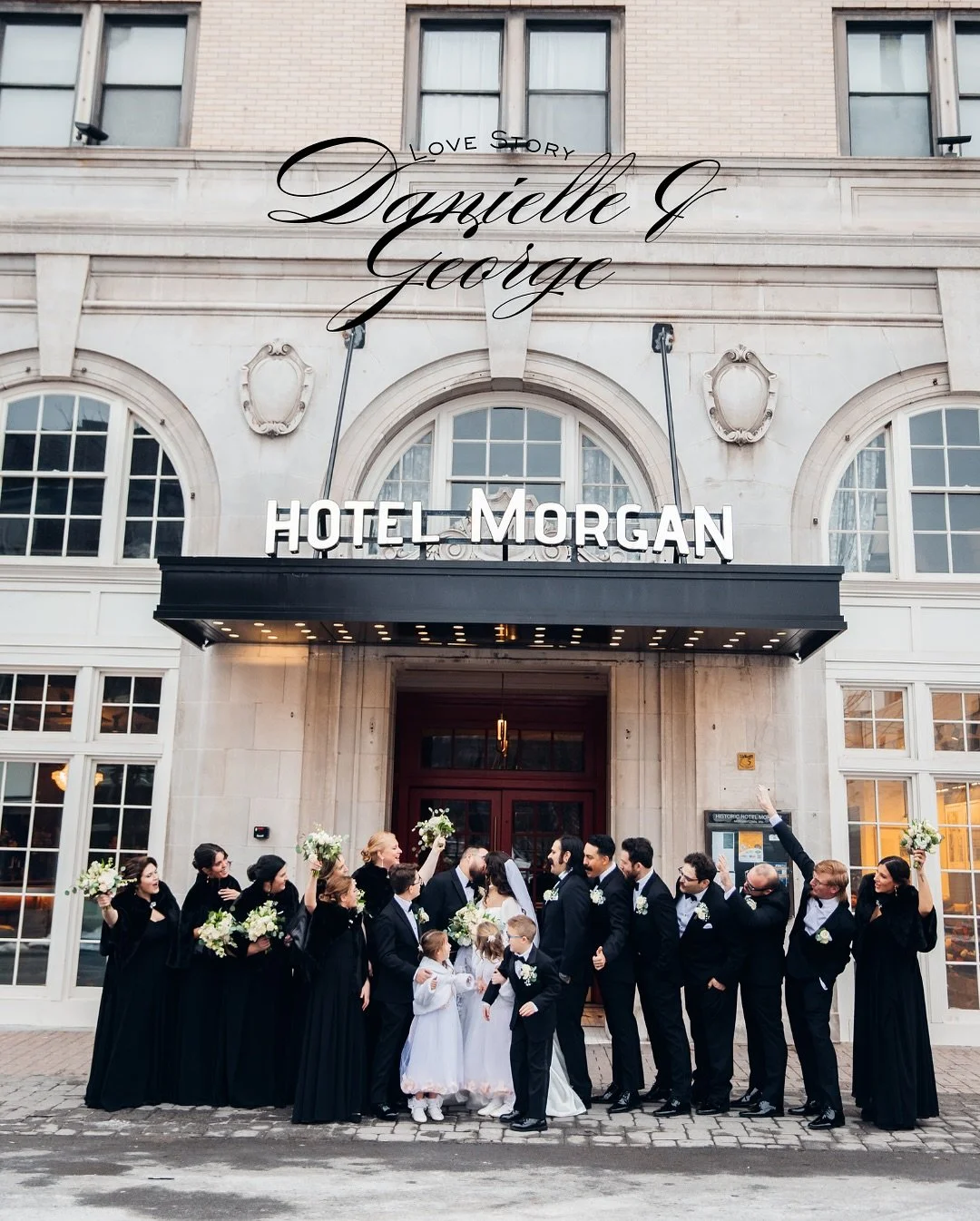 Honored to photograph the wedding of Danielle and George at the historic Hotel Morgan in West Virginia 🤍
An iconic setting filled with old-world charm, timeless architecture, and that unforgettable chandelier staircase&mdash;every detail was a dream
