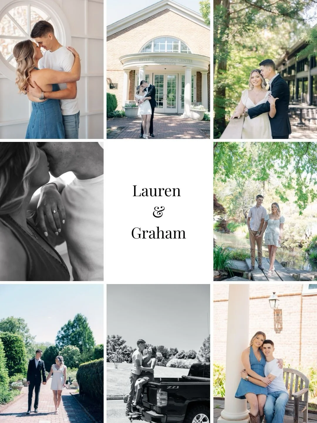 Golden light, blooming gardens, and a love that feels effortless. Spent the most beautiful sunny day capturing this engagement session at Lewis Ginter Botanical Garden in Richmond, and it couldn&rsquo;t have been more perfect. From quiet strolls thro