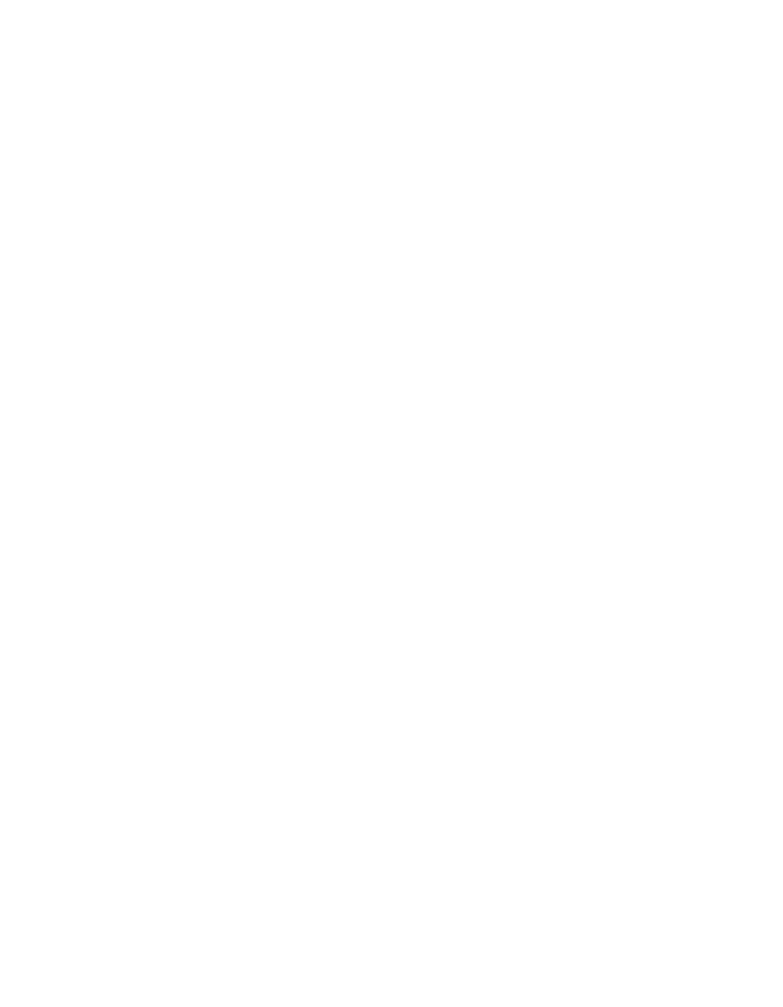 A black and white geometric design with large arrow shapes pointing to the left and downward.