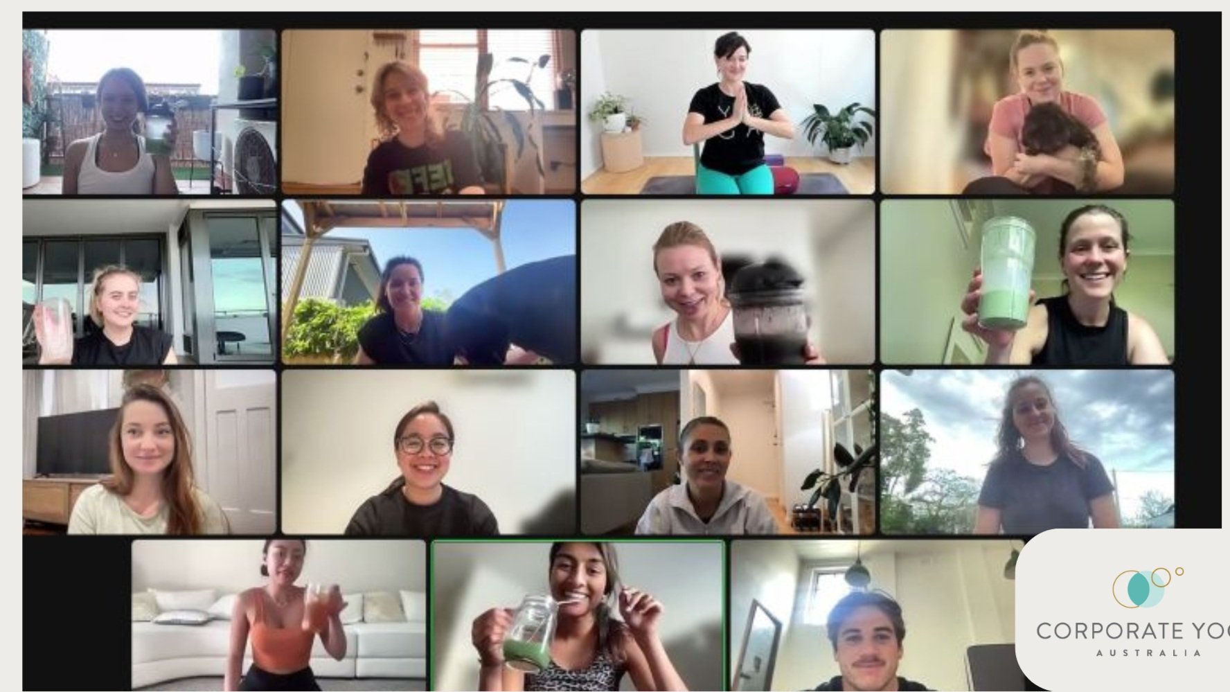 An online workplace wellbeing session