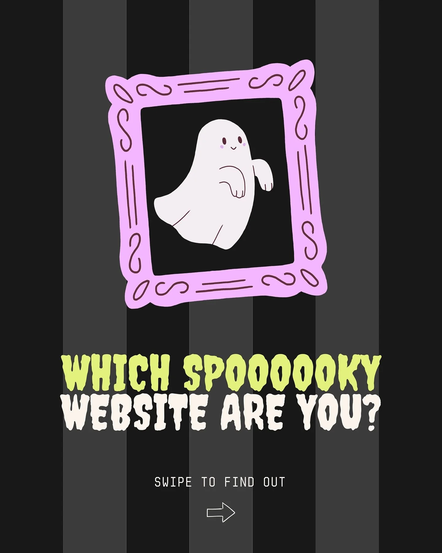 What kind of creature would your website be if it came to life on Halloween night? Swipe to see whether yours is spellbinding or just downright bone chilling.

Drop yours below! 🧟👻🐈&zwj;⬛🧛🧙&zwj;♀️🐺