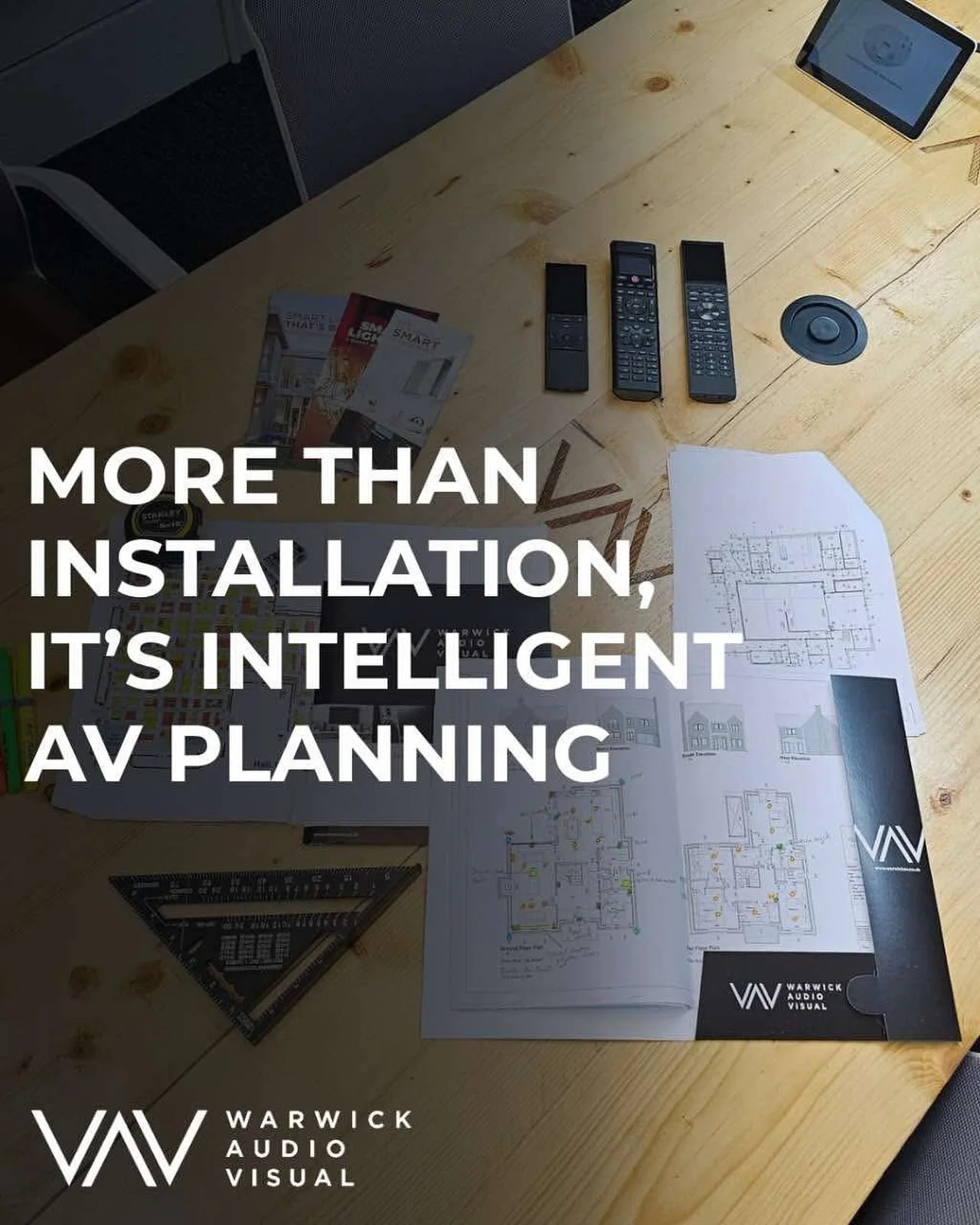 At Warwick AV, consultancy means more than installation, it&rsquo;s about smart planning, seamless integration, and creating systems that work in harmony with your space.

Whether you&rsquo;re building a boardroom that performs under pressure or a ho