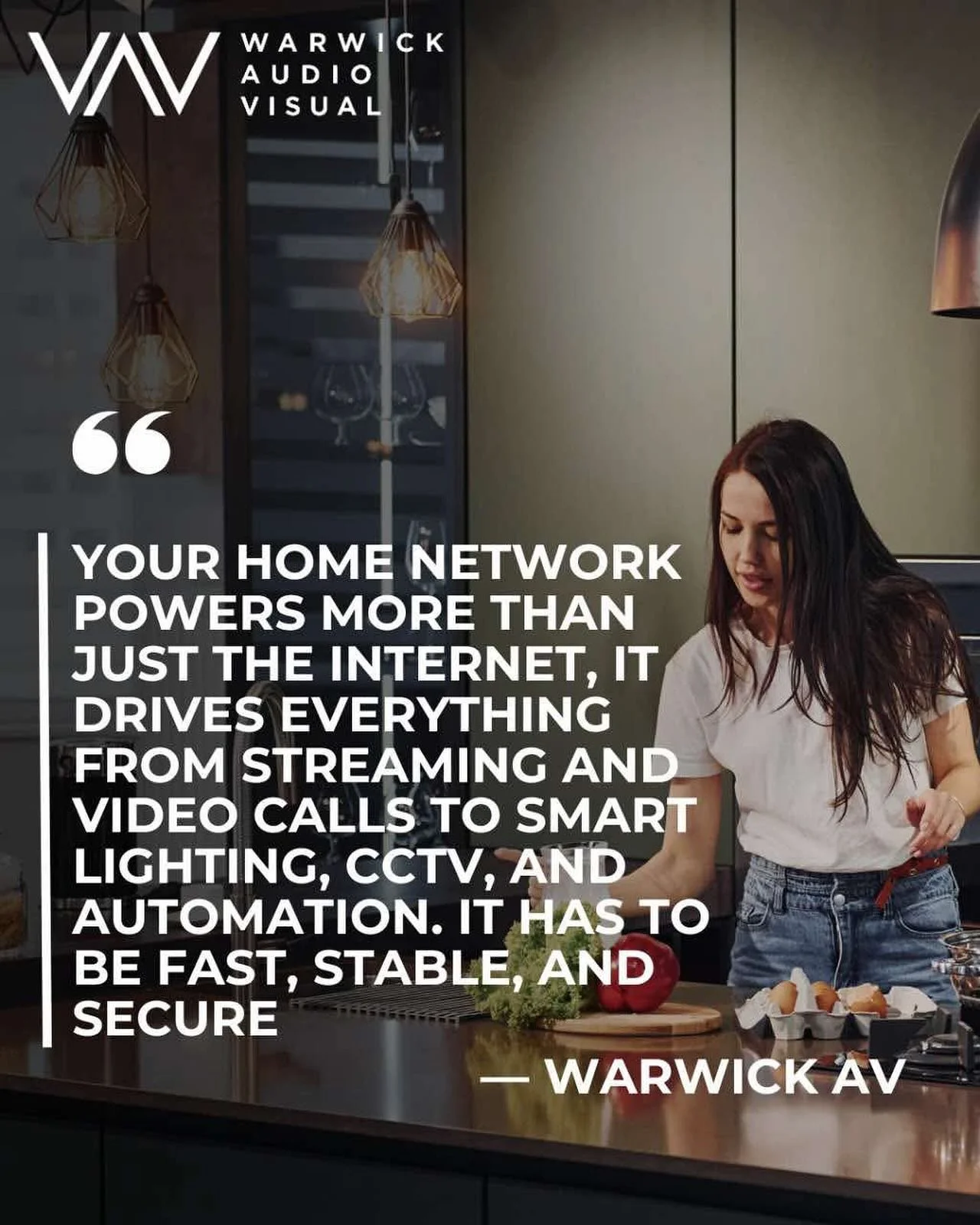 In today&rsquo;s homes, your network is doing more than ever.

It&rsquo;s not just for browsing or emails anymore, it powers the way you live. From streaming and video calls to smart lighting, CCTV, home alarms, and full automation systems, everythin