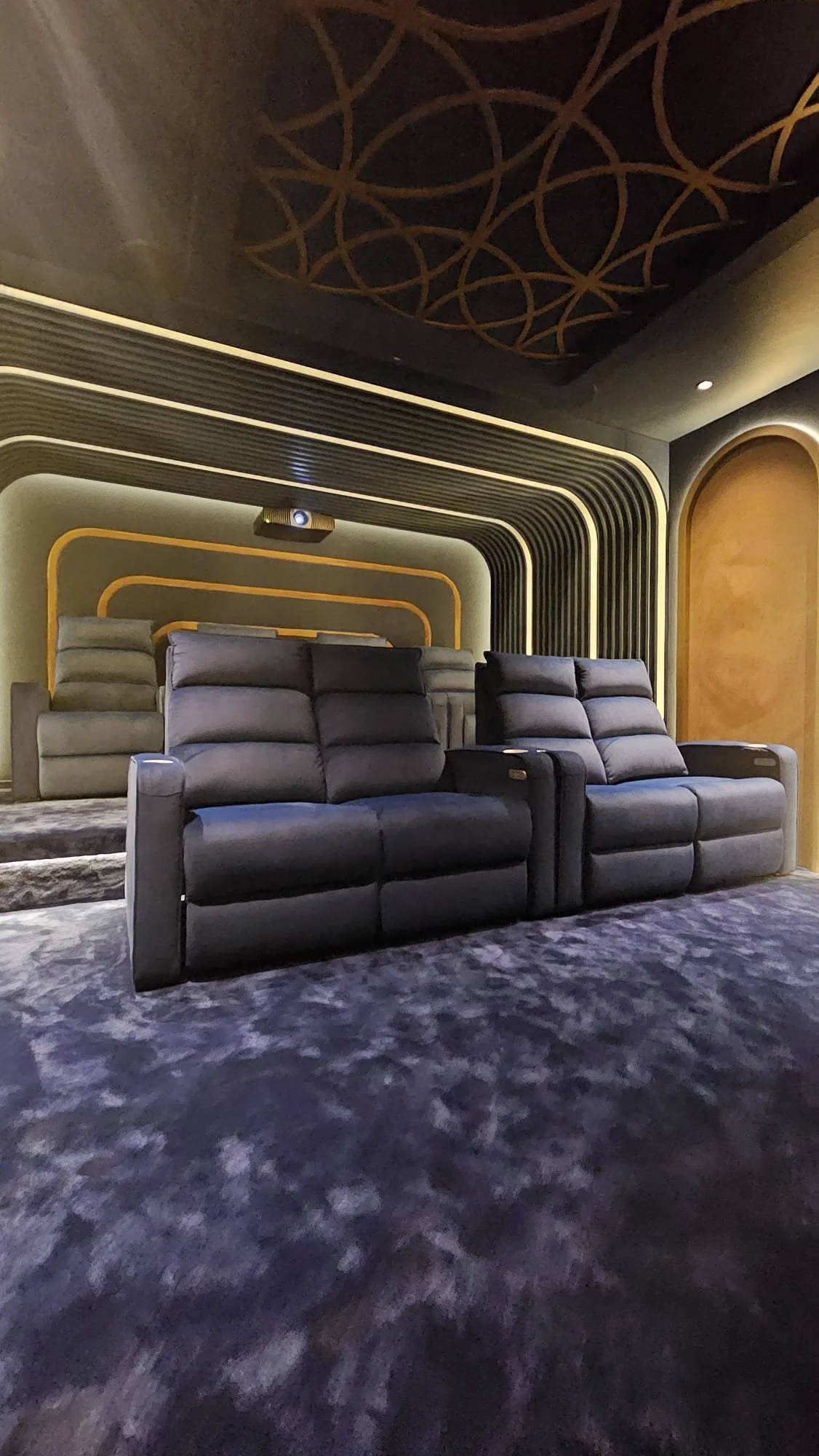 Emerald Hills Dedicated cinema room