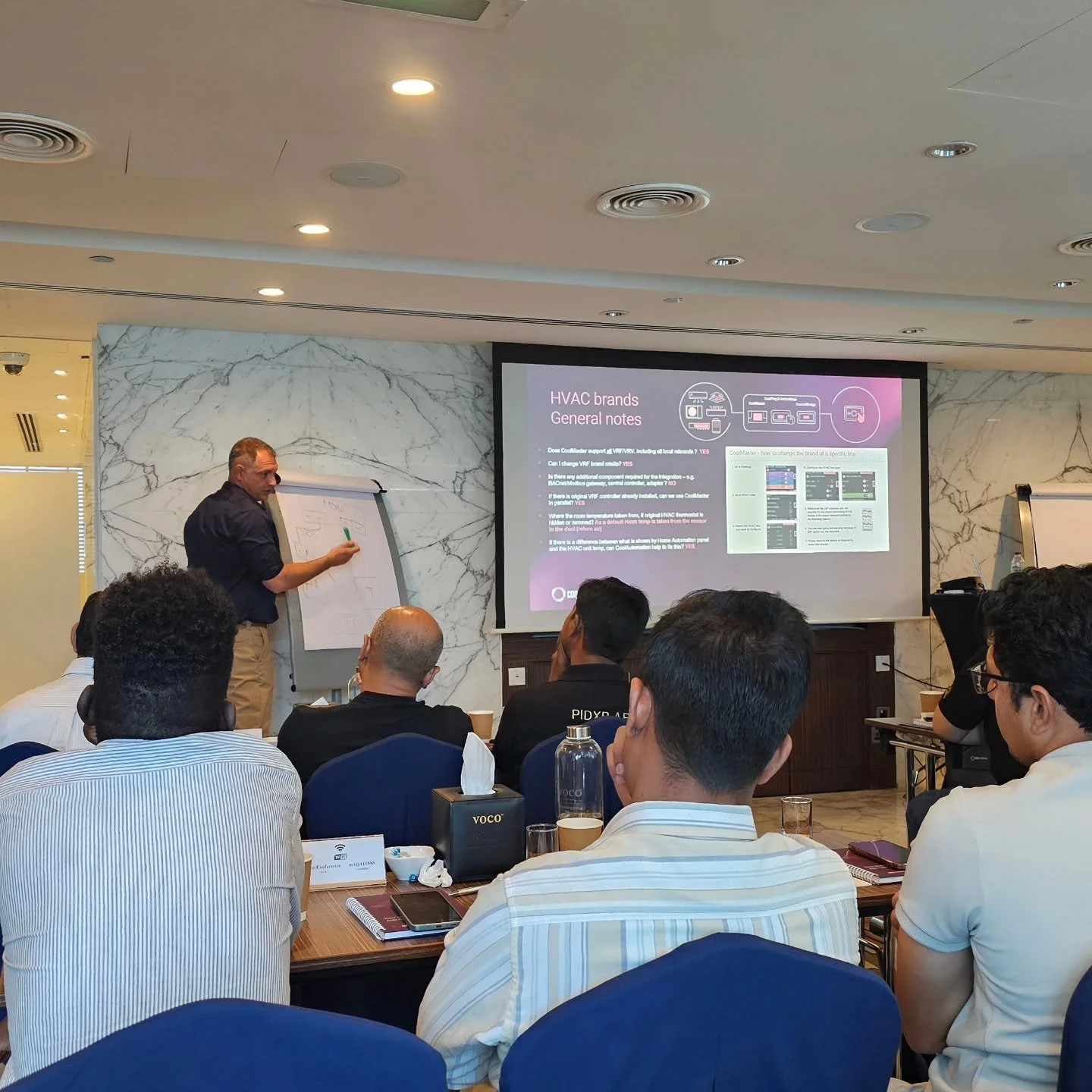 Great start to the week with some CoolAutomation training this morning, courtesy of the team at Cache Distribution Dubai. 🙌

Out here in Dubai, AC isn't a luxury &mdash; it's running practically year-round in every home and building. So when it come
