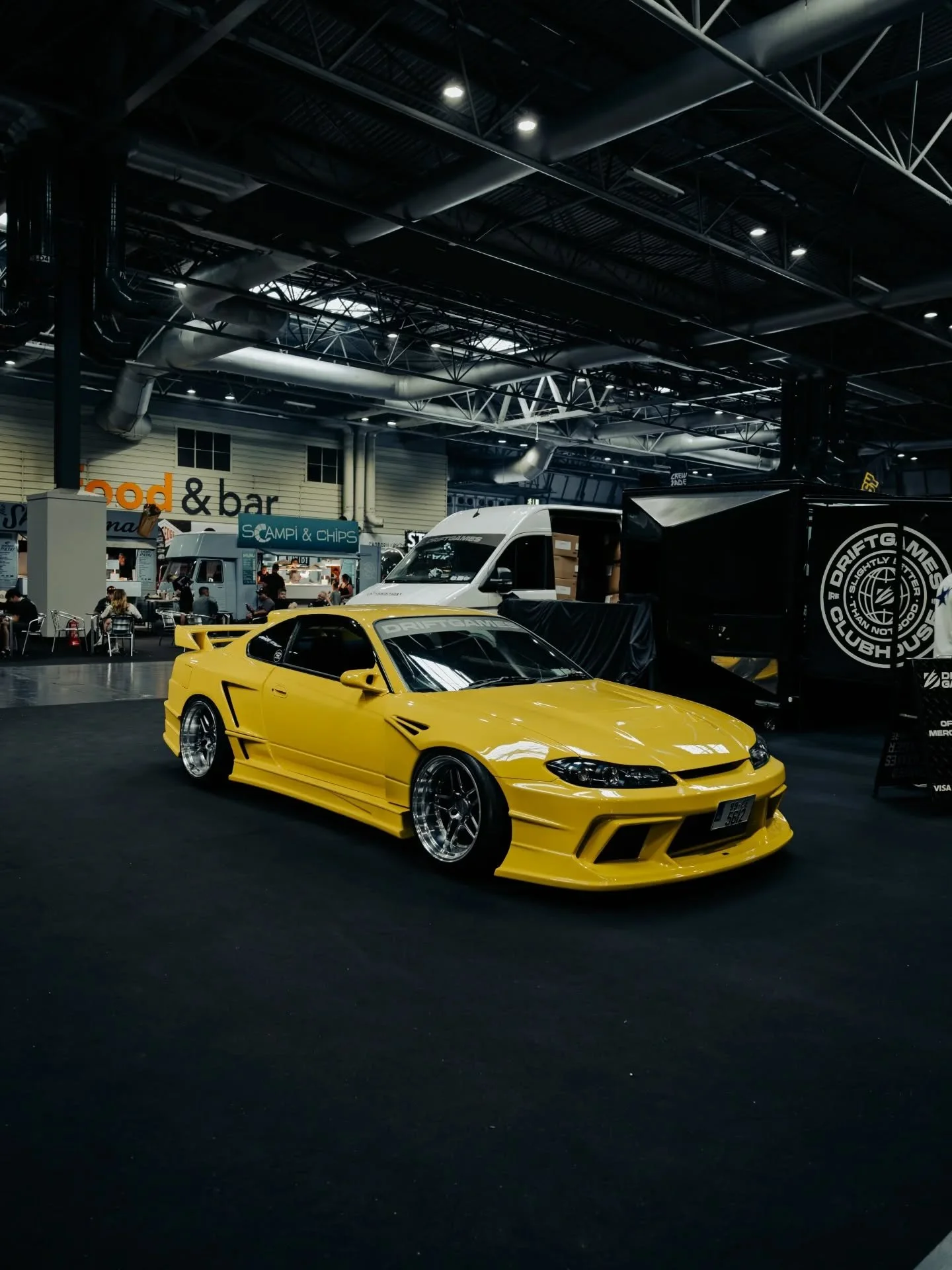 If this rolled past you&hellip; would you stop?&rdquo;
(Short, curiosity-driven = higher read-through)

Nissan Silvia S15
Widebody &bull; show spec &bull; Gravity Car Show 2025

Yellow that hits harder under show lights 💛
This Nissan Silvia S15 was 