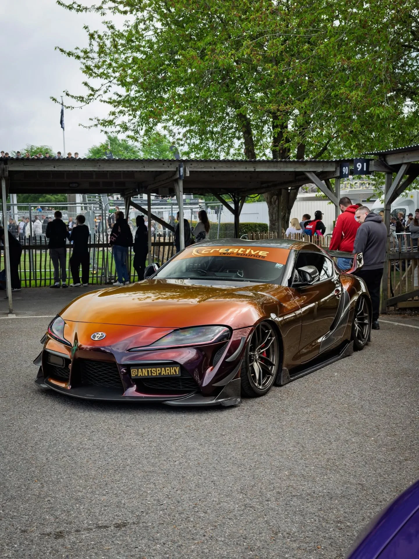 This colour shouldn&rsquo;t work&hellip; but it does. 👀

Low, wide, and dripping in detail. This Supra build stopped people in their tracks all day at Initiate 2026.

One of those cars you notice from across the show.

📍 Goodwood
📸 @tobylovelandph