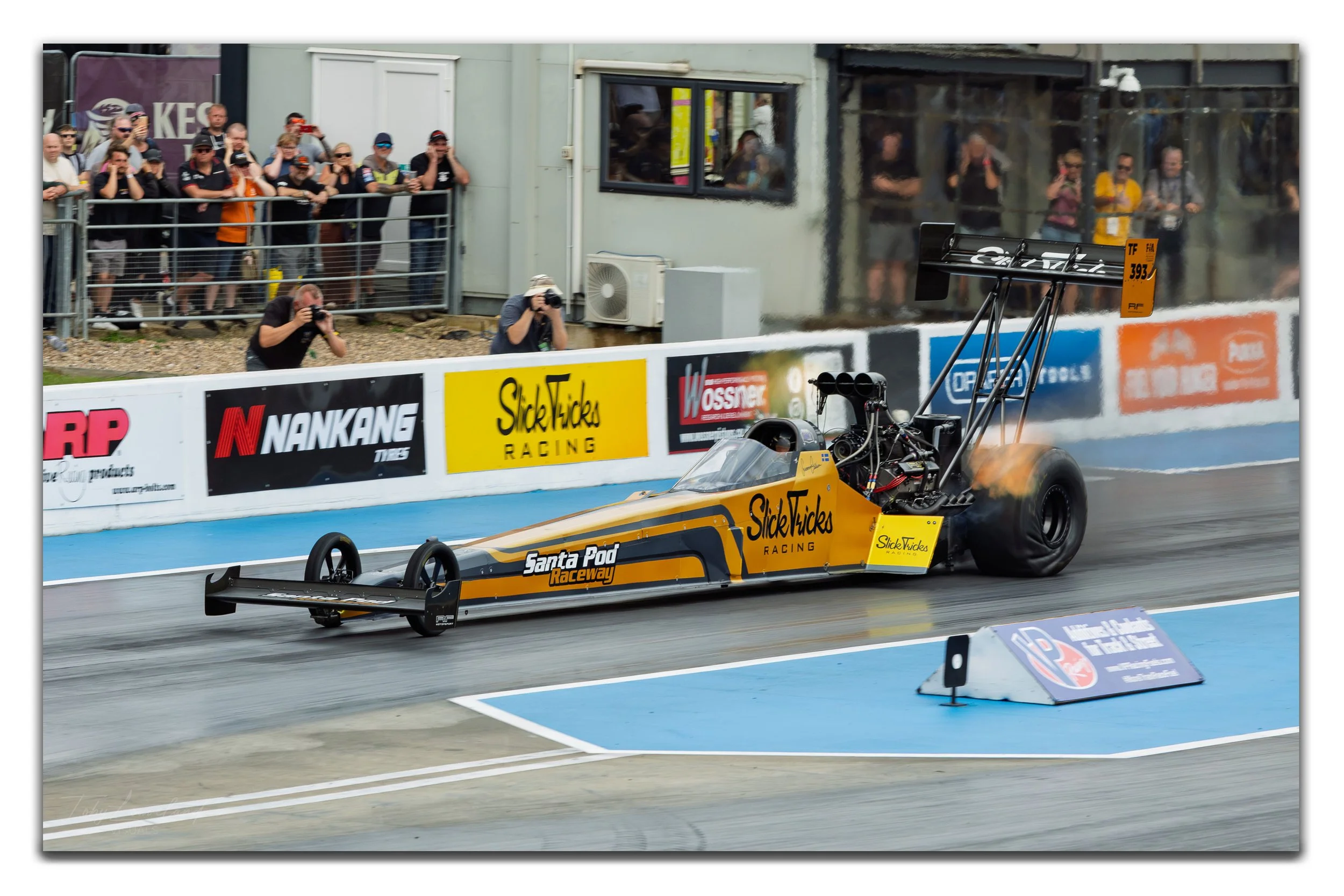 Slicktricks – Top Fuel Dragster | ChromaLuxe Metal Print