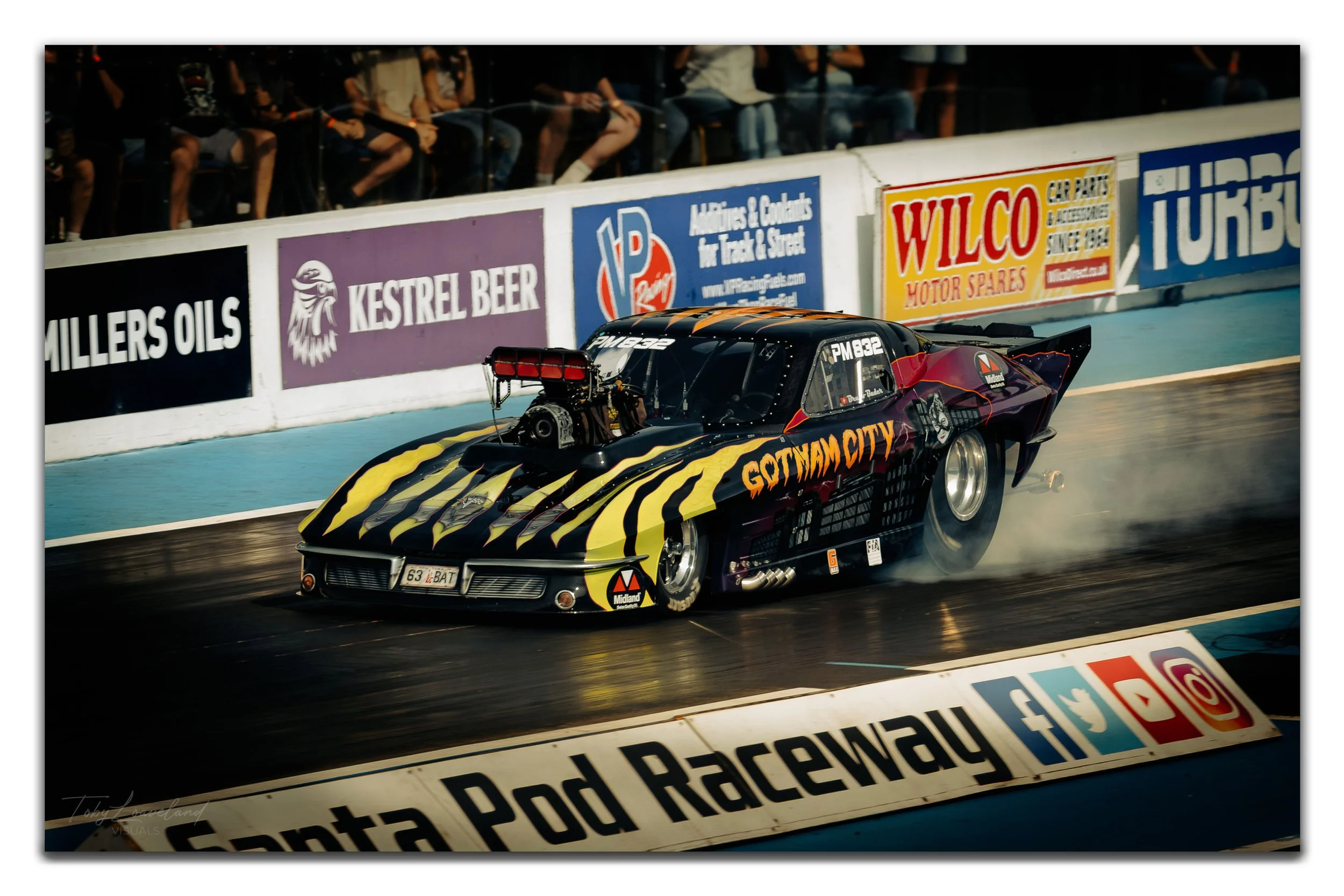 GOTHAM RACING ChromaLuxe Metal Print