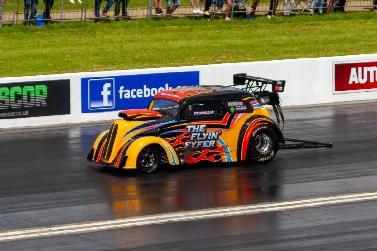 FIA Drag Racing Championship Round Santa pod