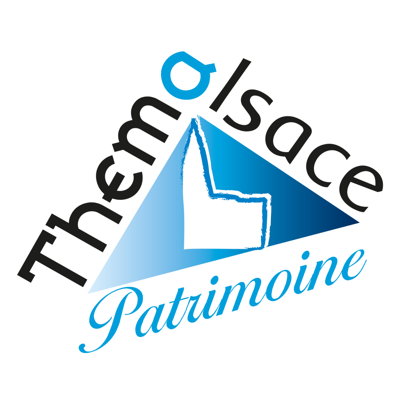Logo de la société Théma Alsace Patrimoine.