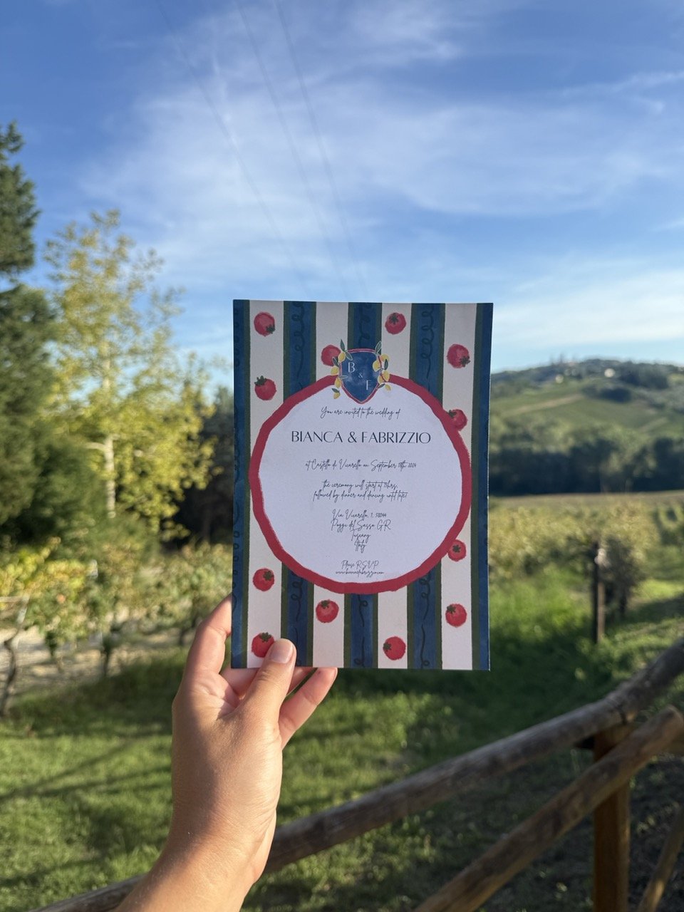 A watercolour wedding invite by Bruna Andrade: Studio | Book of Love Directory — Make New Traditions
