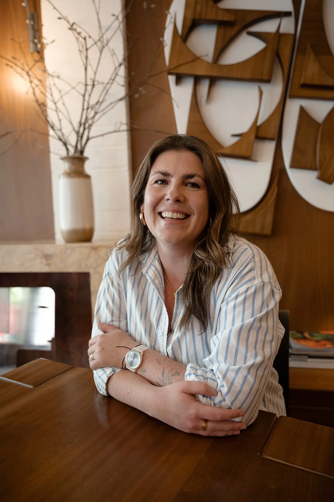 Kate Hirons, lead wedding planning and coordinator at Foil Events. Photo by Caitlin and Jones Photography.