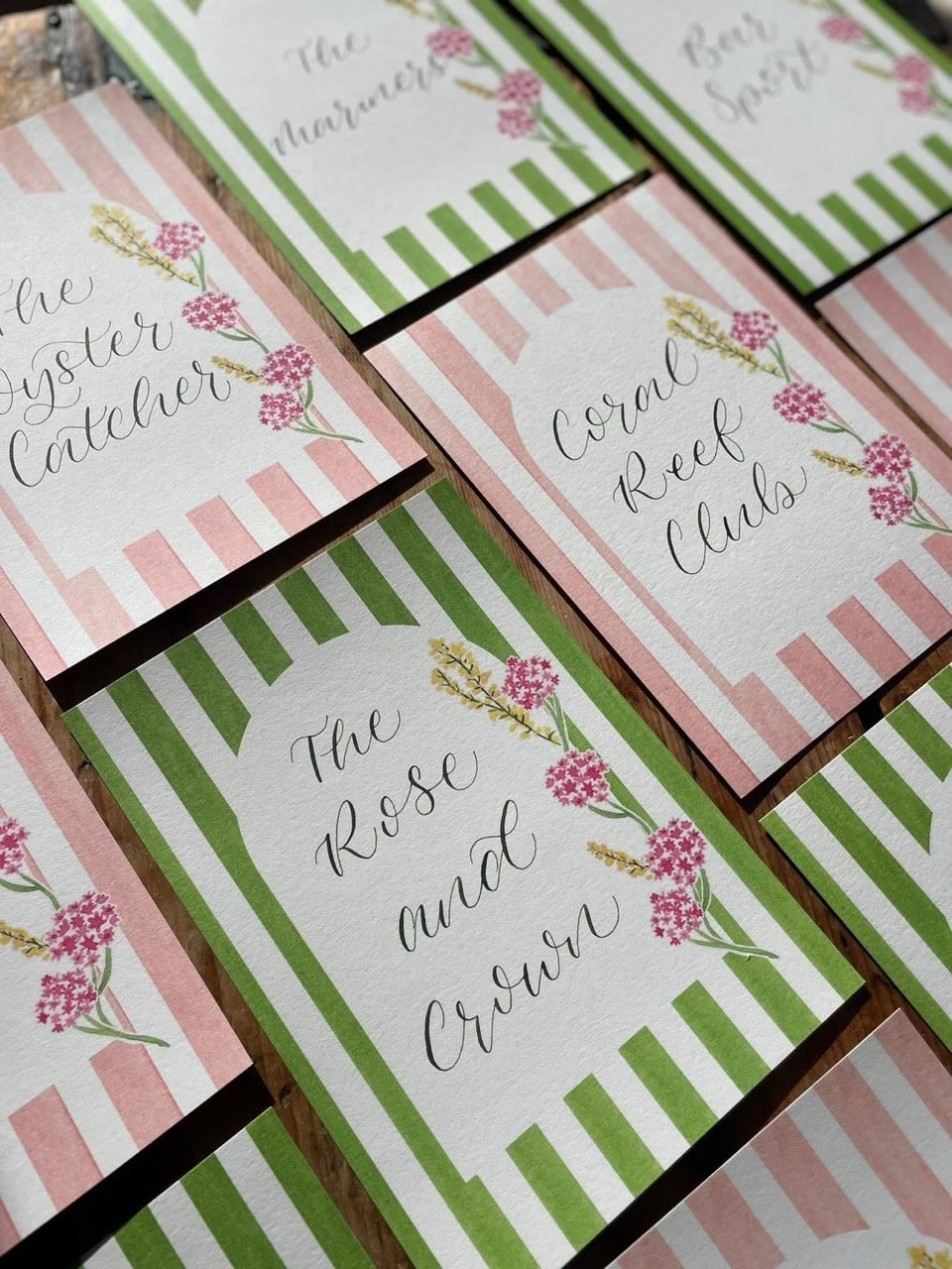 Stripey wedding invitations by Bruna Andrade: Studio | Book of Love Directory — Make New Traditions