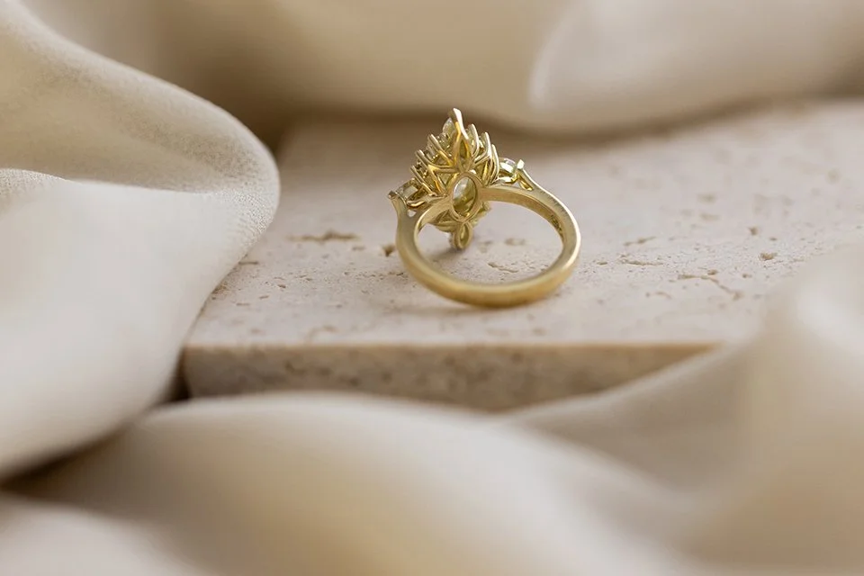 heulwenlewisbespoke_Oval Halo Engagement Back View - Photo Caroline Acaster.jpg