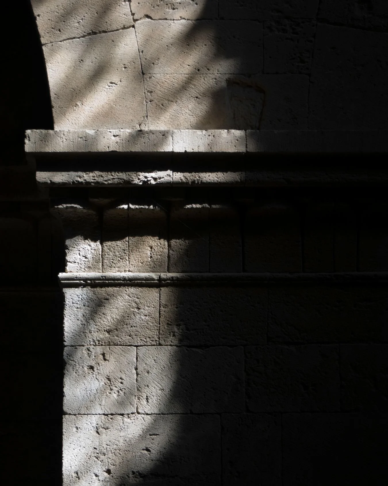 A wedding venue shot with old stonework