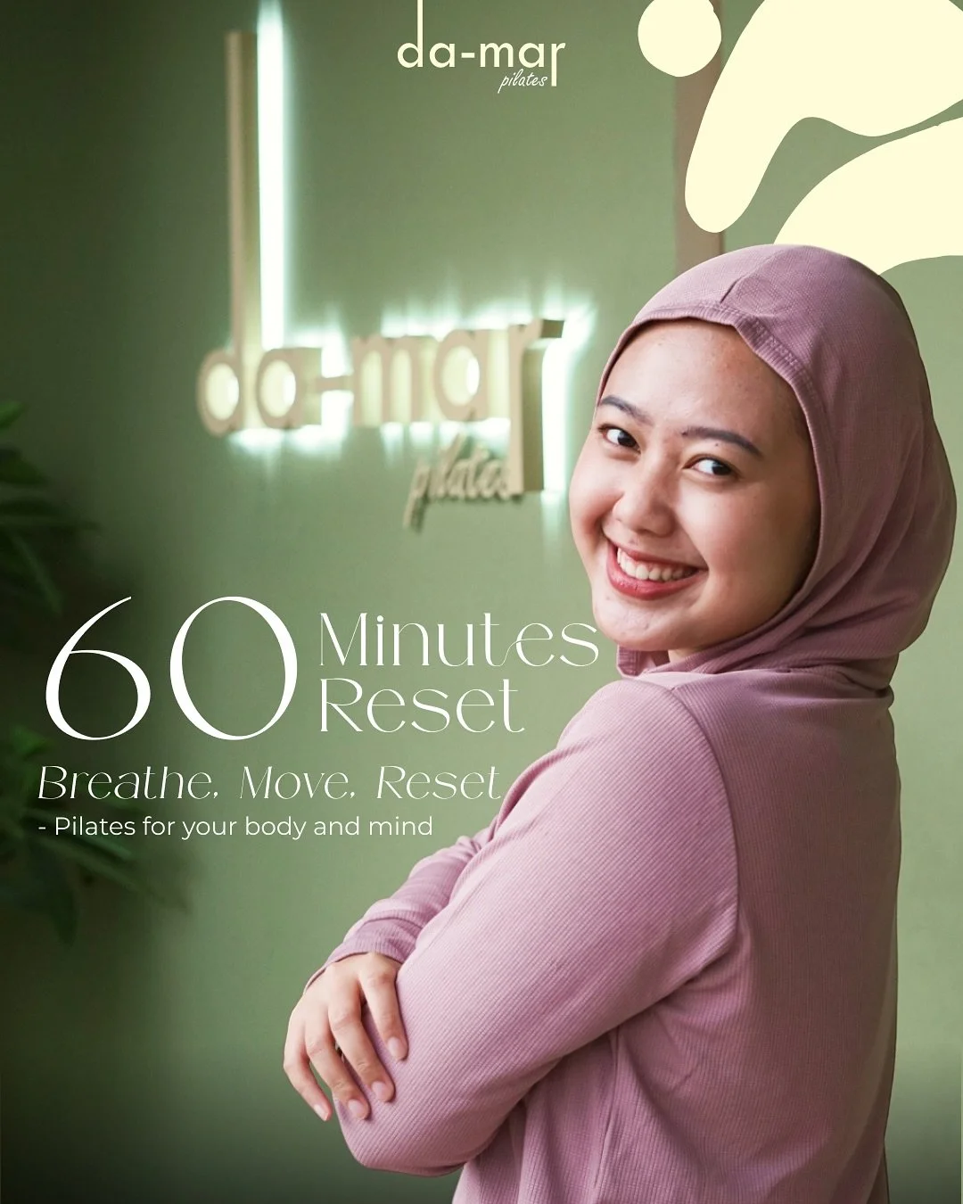 Buat @sasyasavabstmiii Pilates bukan cuma sekadar olahraga, it is a mind and body connection

60-minute reset with Sasya felt different &mdash; like the kind of session where your mind finally slows down, your breath feels deeper, and your body feels