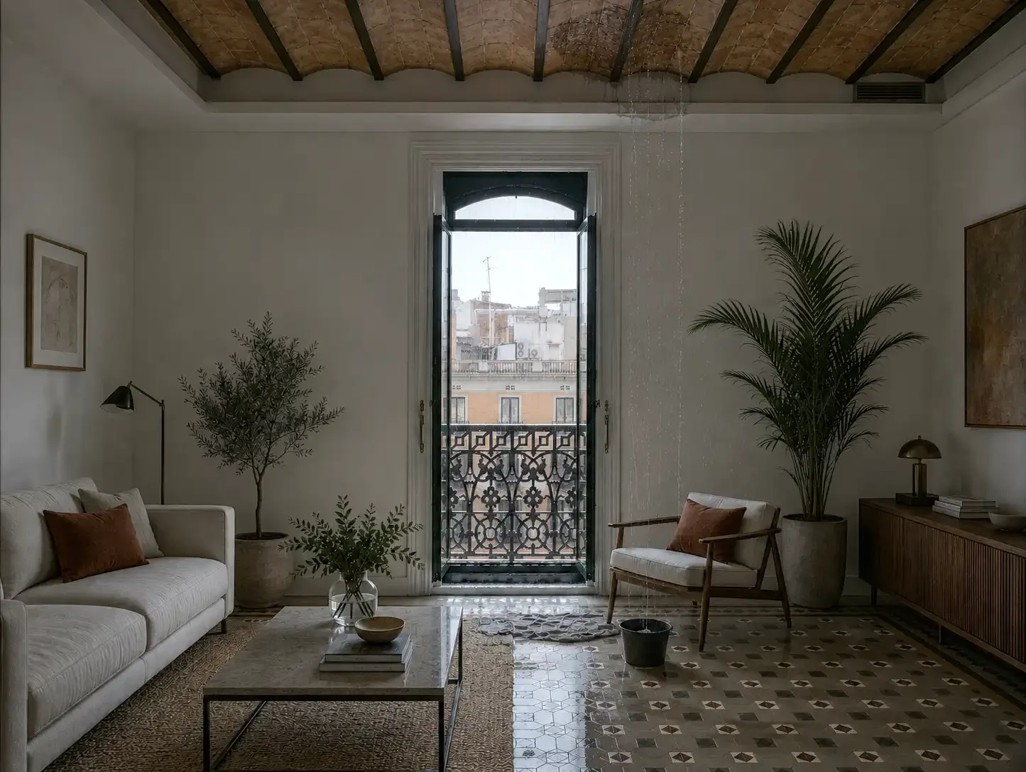 Los Riesgos Ocultos de Tener una Segunda Vivienda en Barcelona: Un Caso Real de Daños por Agua
