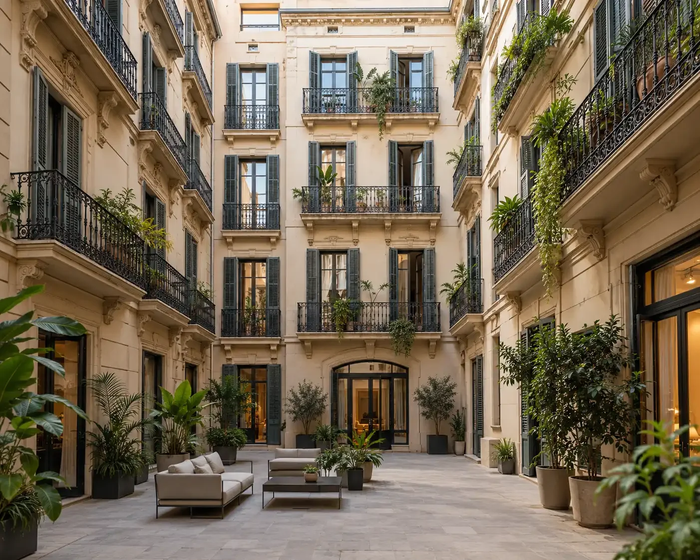 patio-edificio-eixample-barcelona