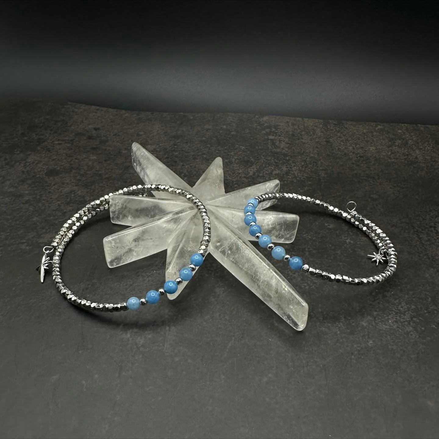 Bangles are freshly shot! These are so fun to make and wear. Available in two sizes, small and large.