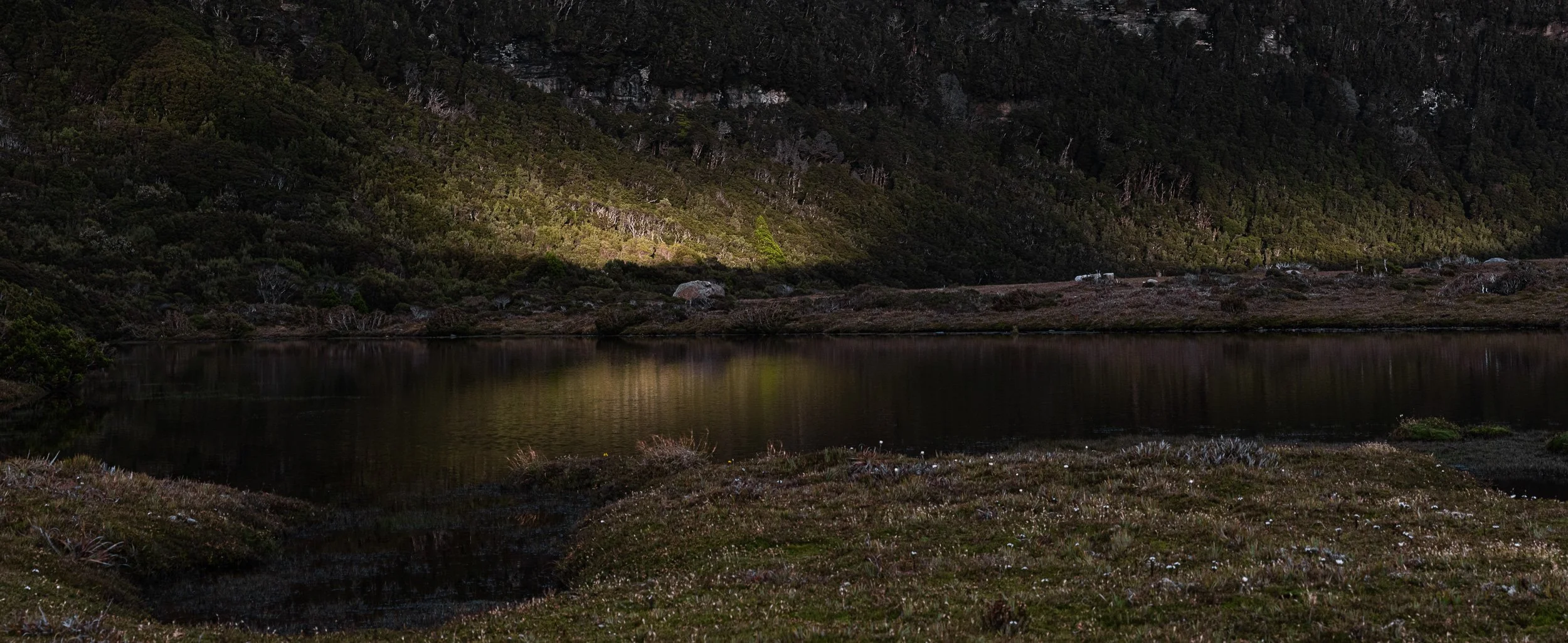 Alpine tarn, Southern Ranges, Tasmania.